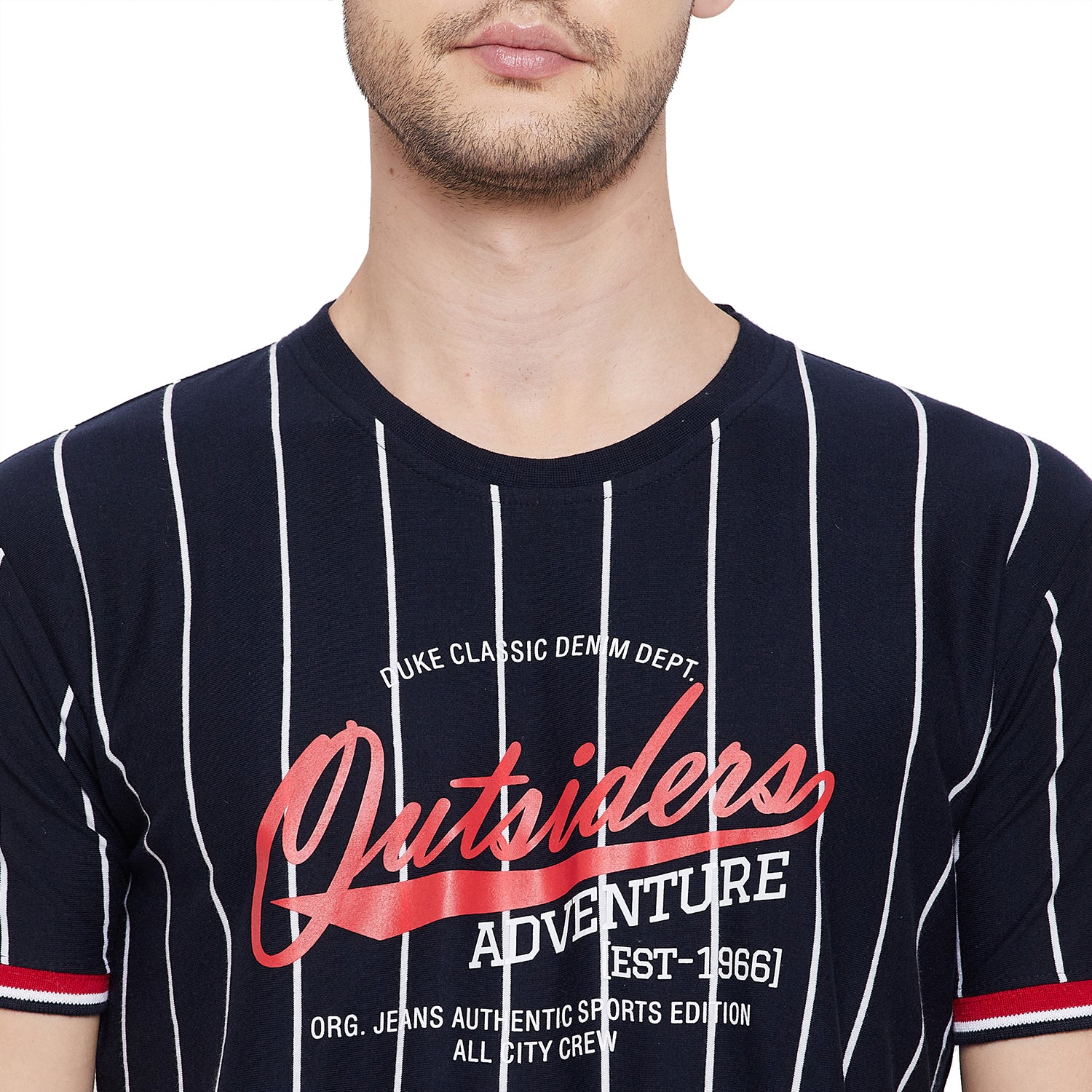 Duke Stardust Men Half Sleeve Cotton T-shirt (LQ3509)