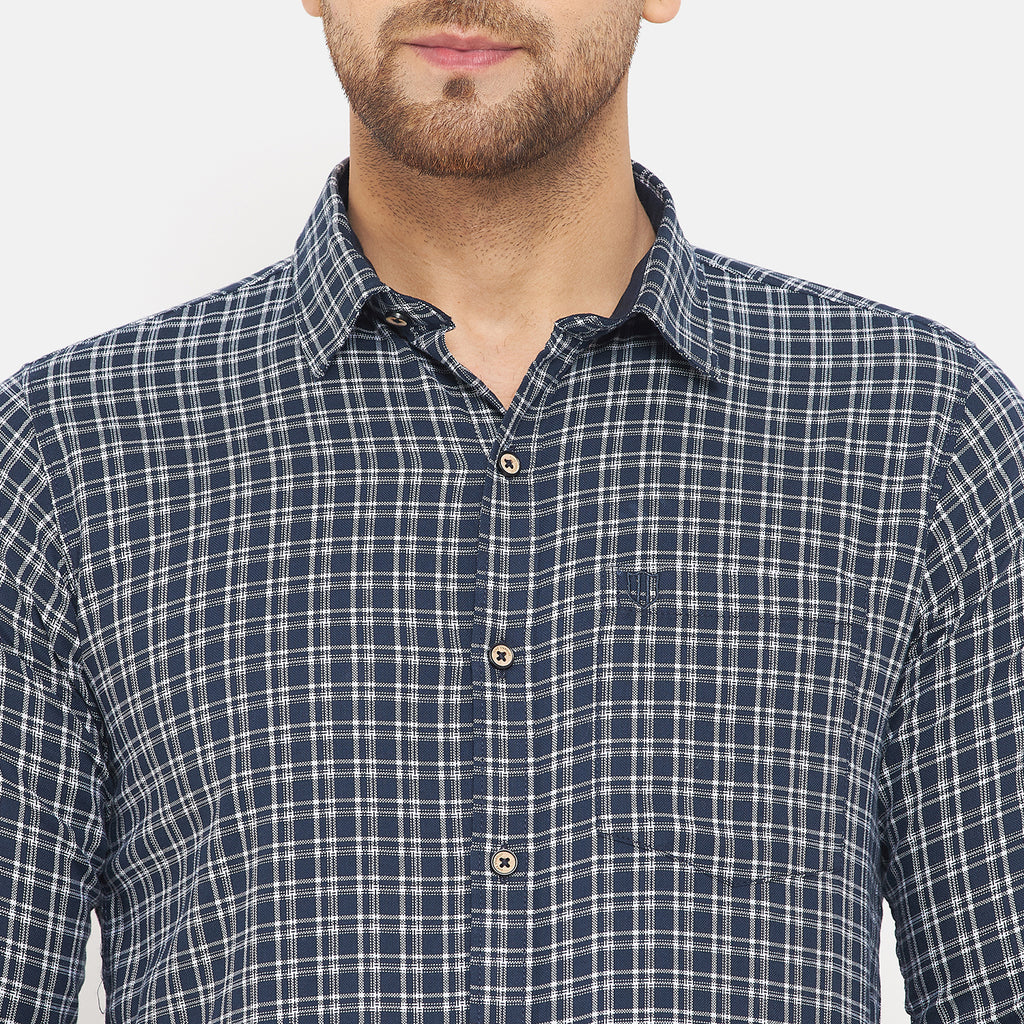 Duke Urban Men Full Sleeve Cotton Shirt (SDO7CKMB)