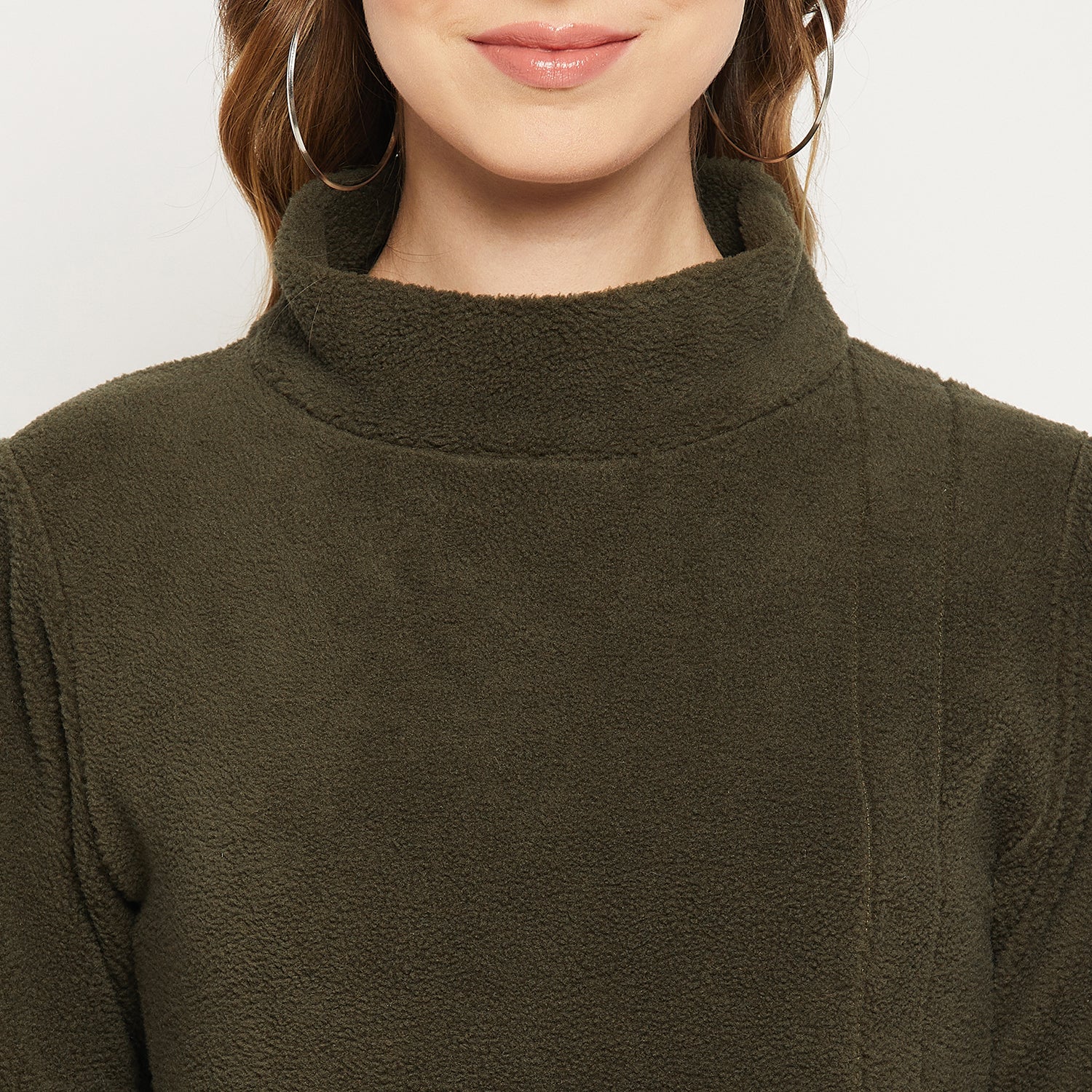Duke Stardust Women High Neck Sweatshirt (LFX803)