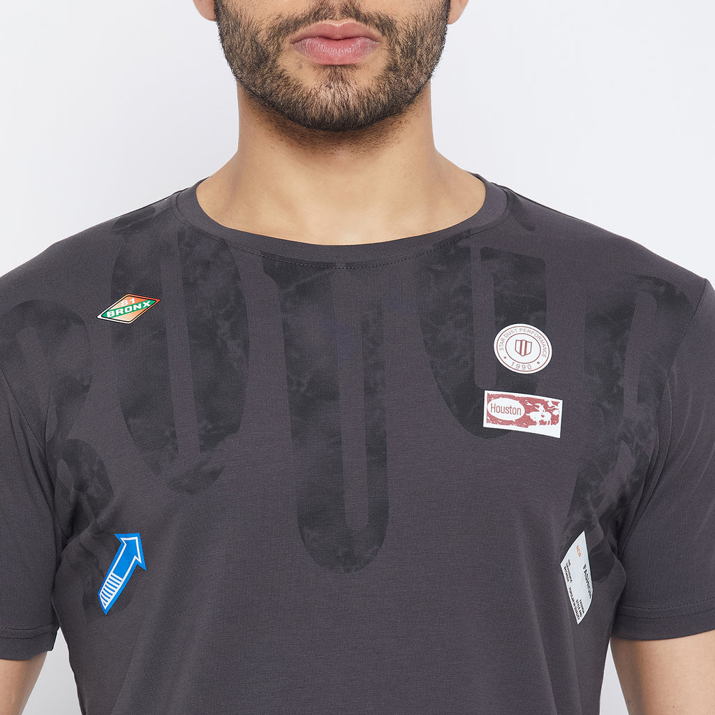 Duke Urban Men Half Sleeve Cotton T-shirt (LF5772)