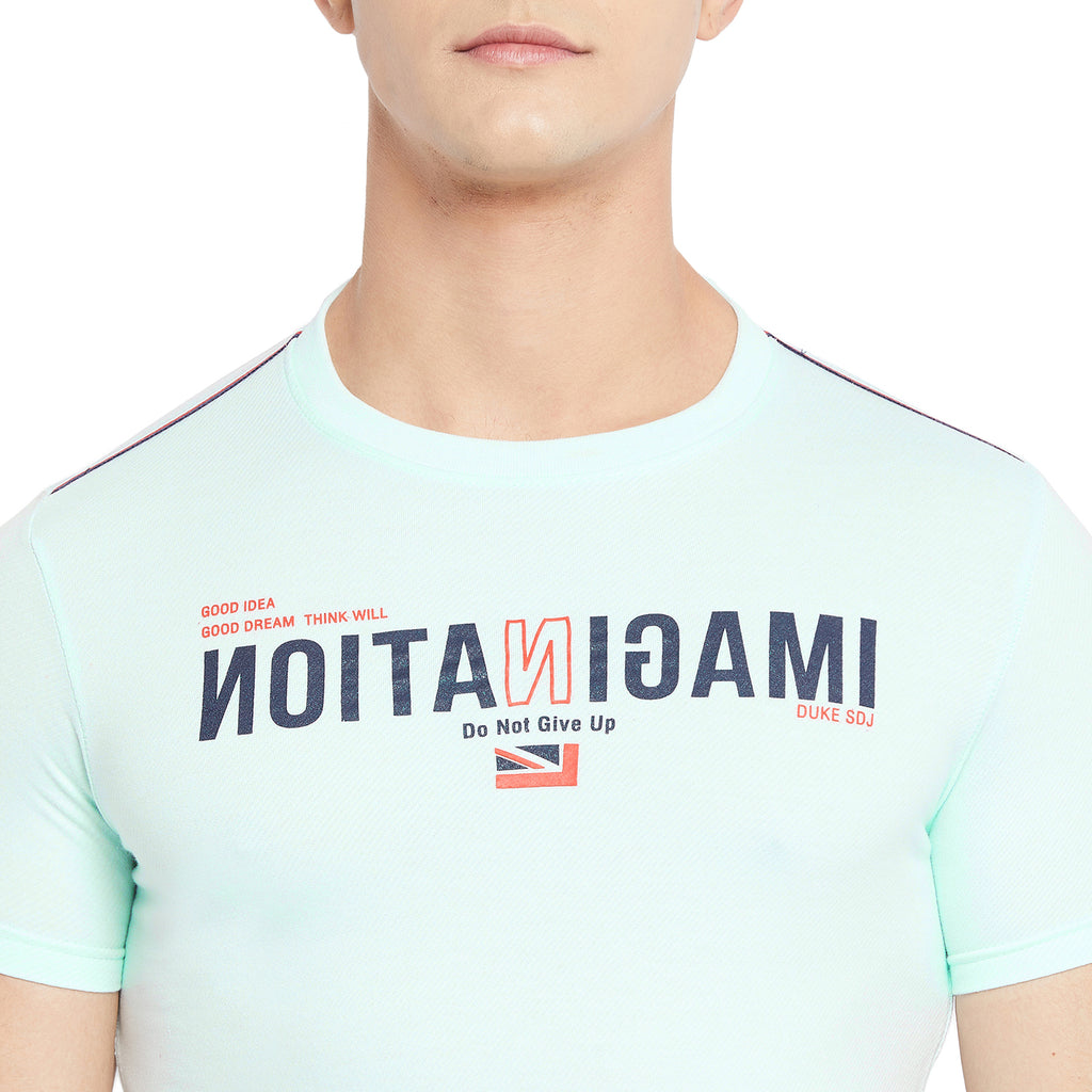Duke Stardust Men Half Sleeve Cotton T-shirt (LF5407A)