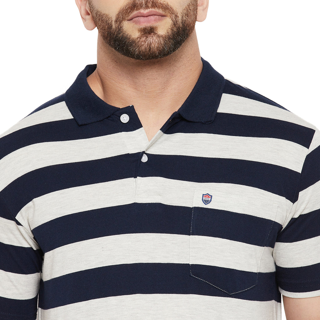 Duke Stardust Men Half Sleeve Cotton T-Shirt (MTLF344)