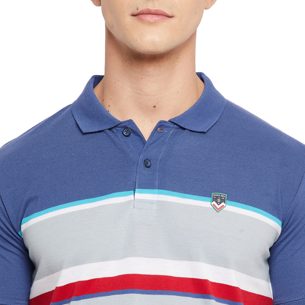 Duke Stardust Men Half Sleeve Cotton T-shirt (LF5393)