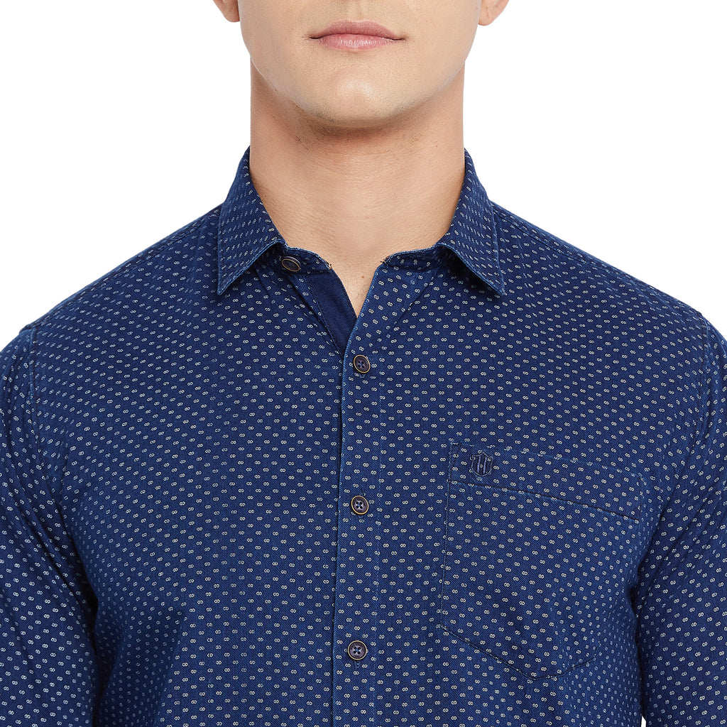 Duke Stardust Men Full Sleeve Cotton Shirt (SDO9002R)
