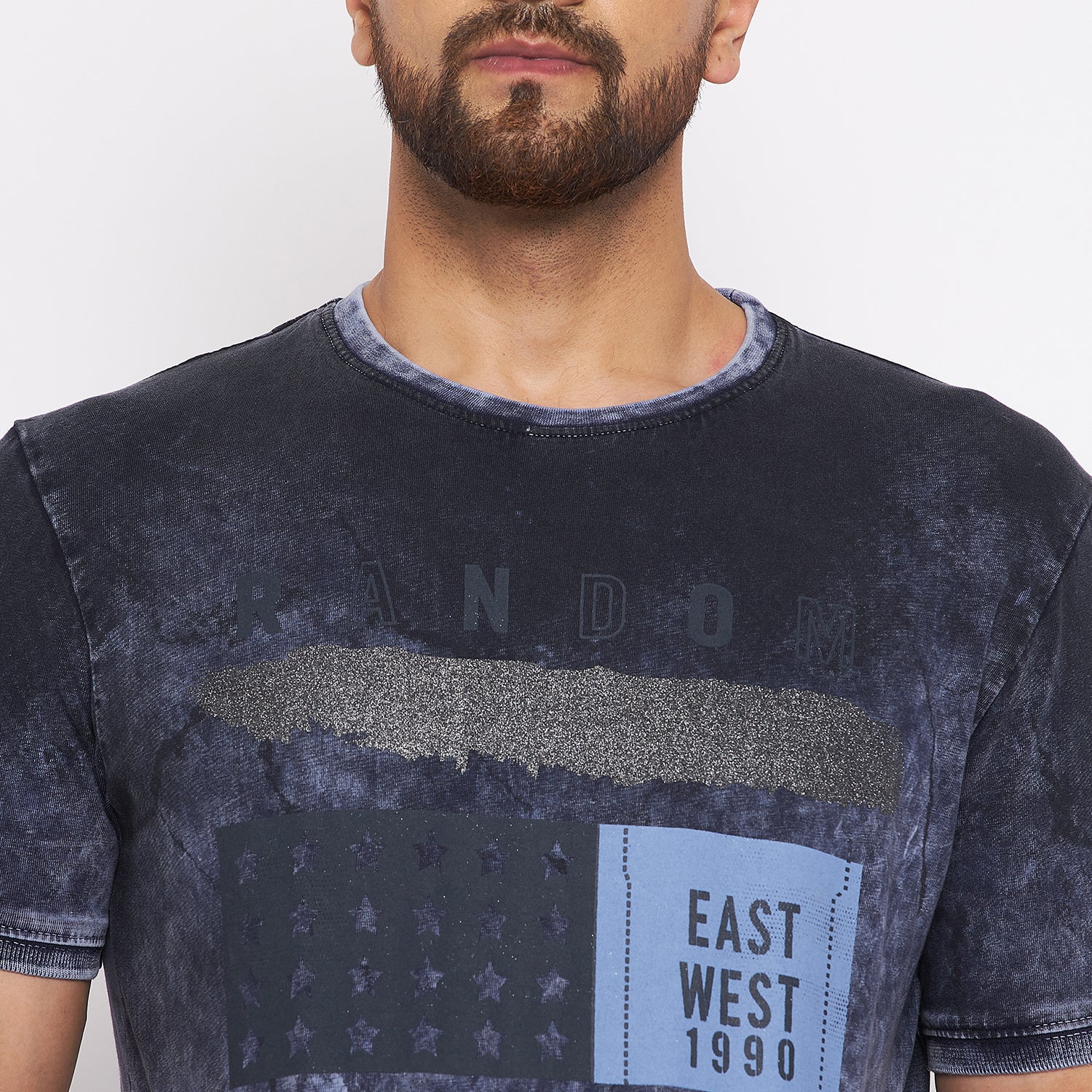 Duke Stardust Men Half Sleeve Cotton T-shirt (LF4957)