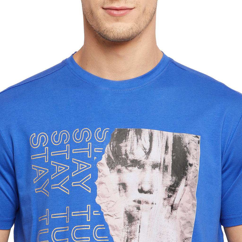 Duke Stardust Men Half Sleeve Cotton T-shirt (LF5286)