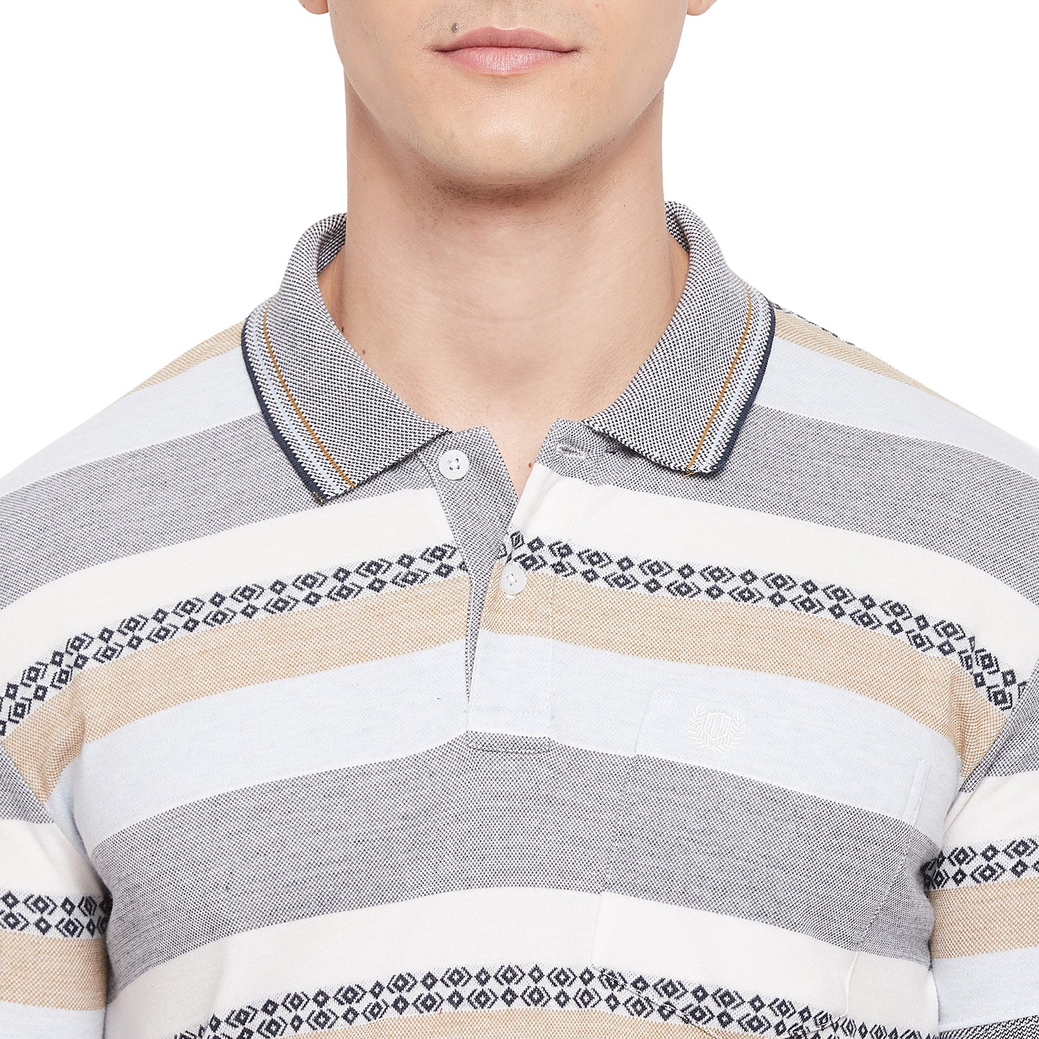 Duke Stardust Men Half Sleeve Cotton T-shirt (LF5394)