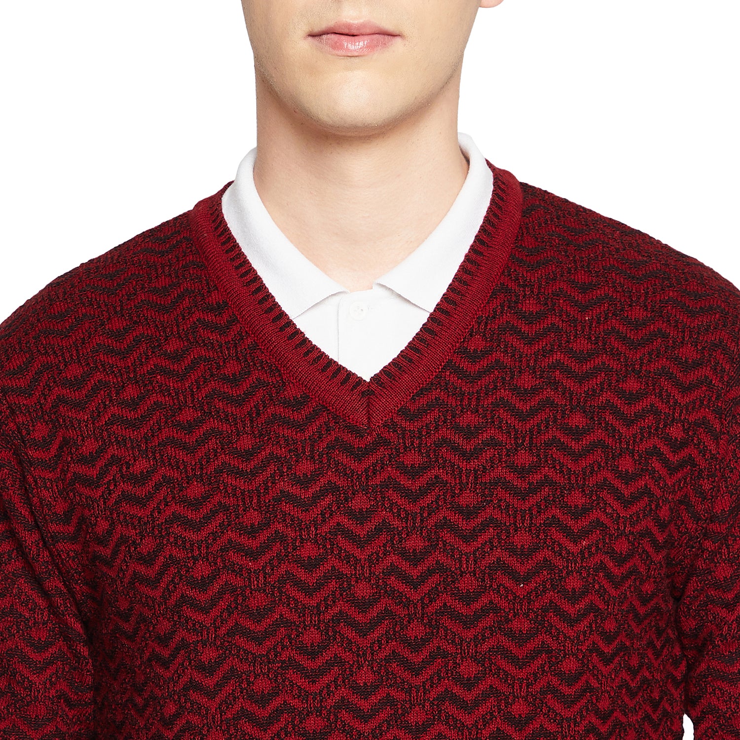 Duke Urban Men Full Sleeve V Neck Sweater (SDS2059)
