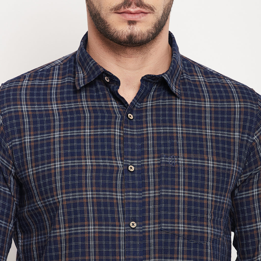 Duke Stardust Men Full Sleeve Cotton Shirt (SDO7CKPQ)