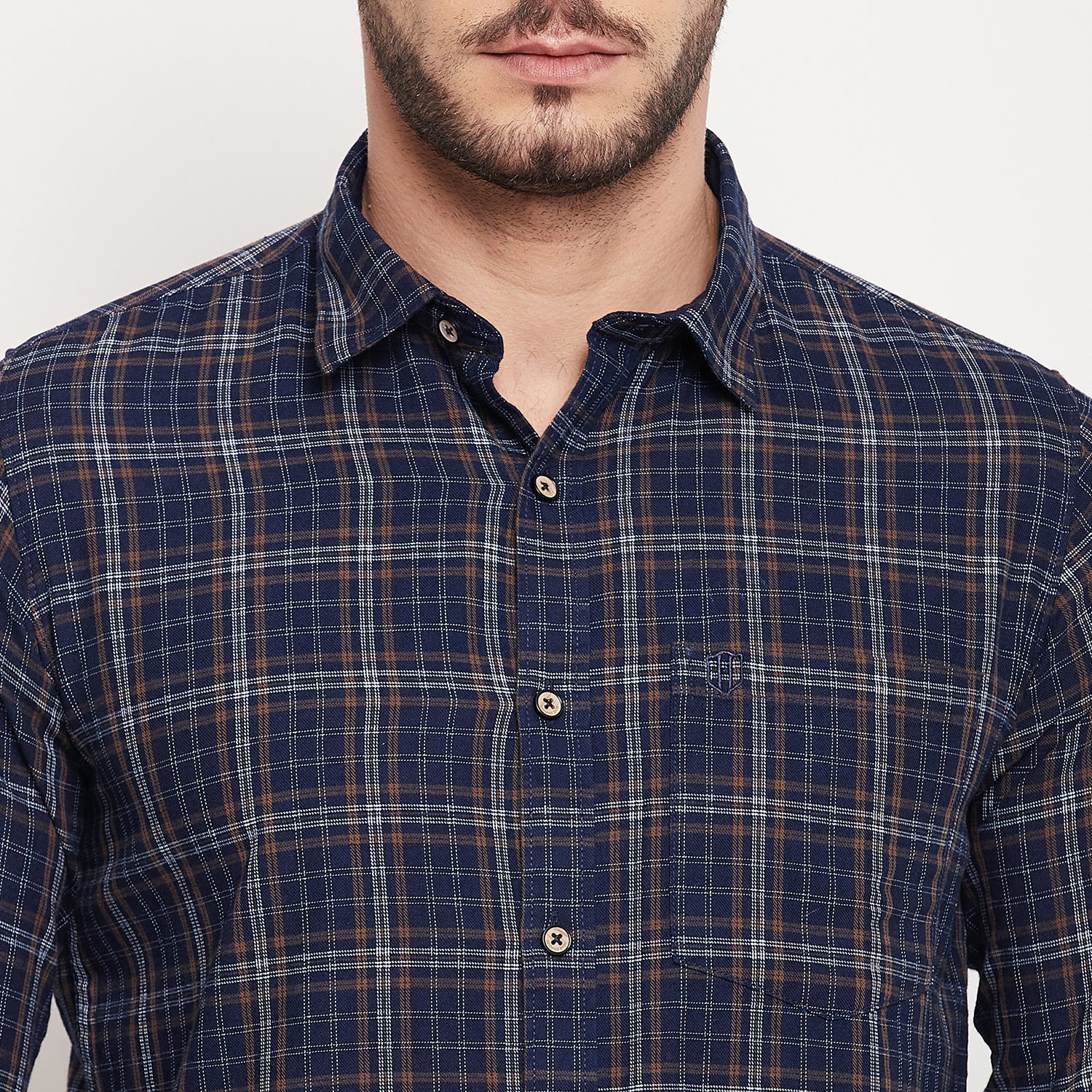 Duke Stardust Men Full Sleeve Cotton Shirt (SDO7CKPQ)