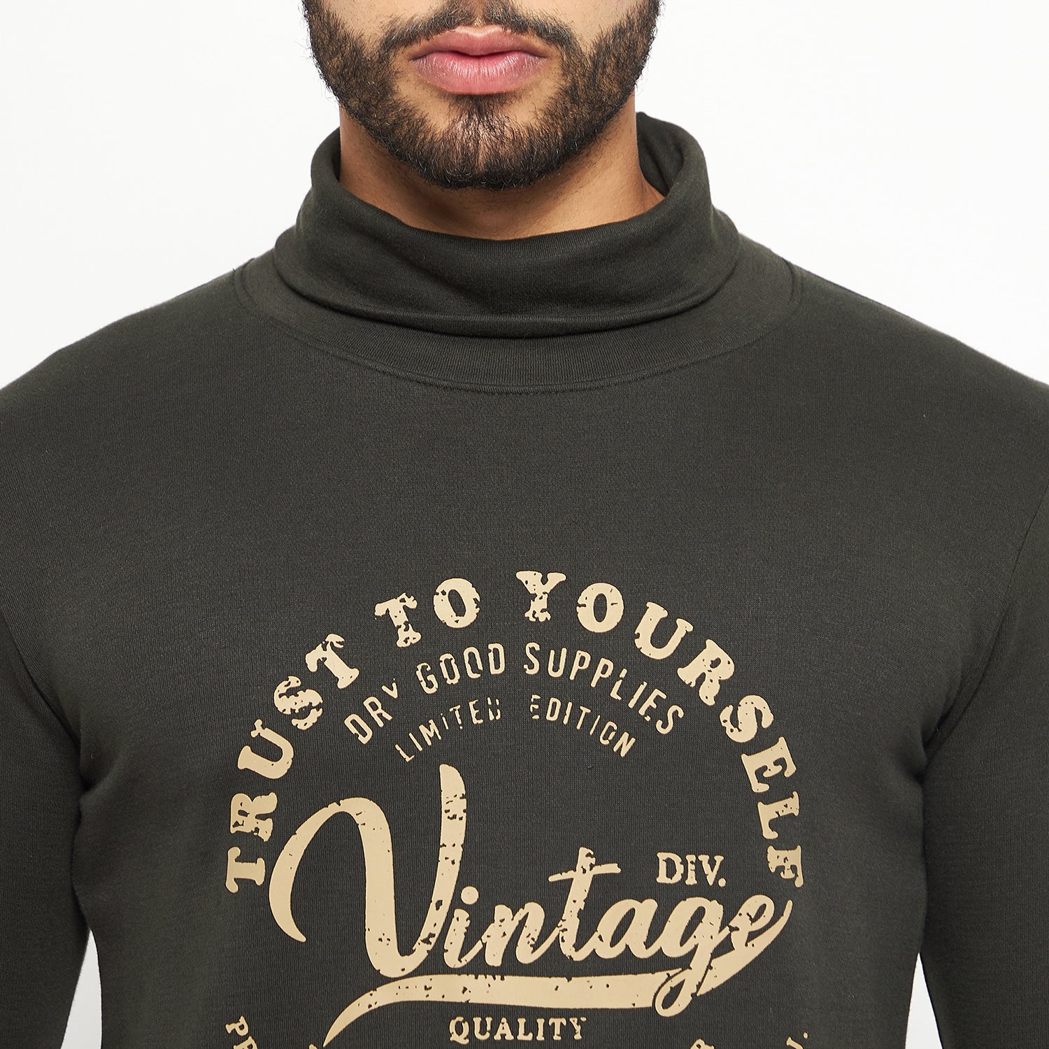 Duke Stardust Men Full Sleeve Cotton T-shirt (LF3966)