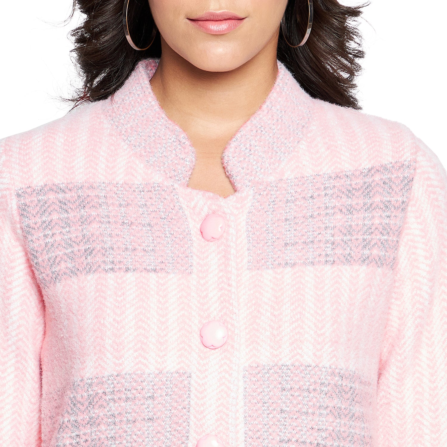 Duke Urban Women Full sleeve Collared Neck Cardigan (SDS1115)