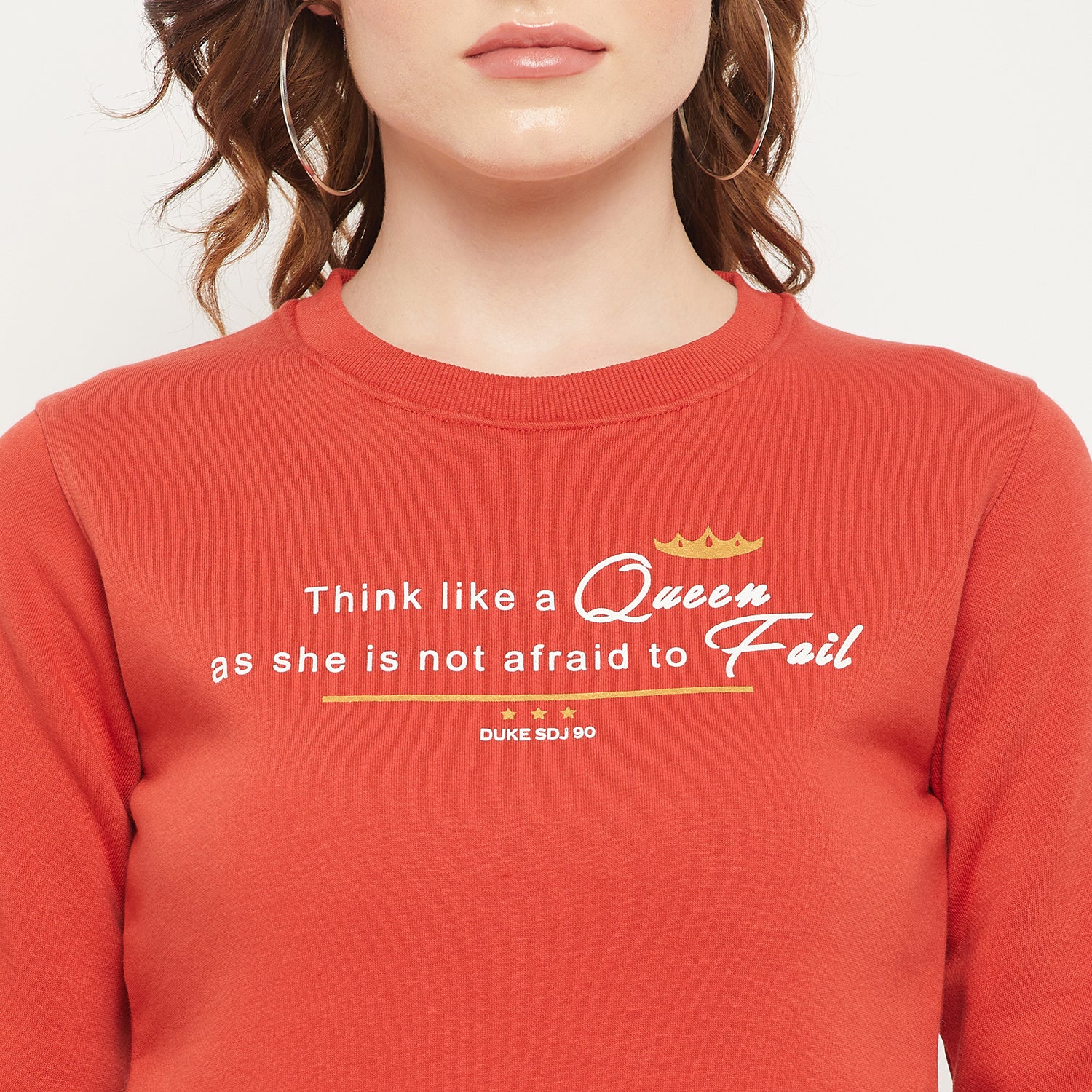 Duke Urban Women Printed Sweatshirt (LFX872)
