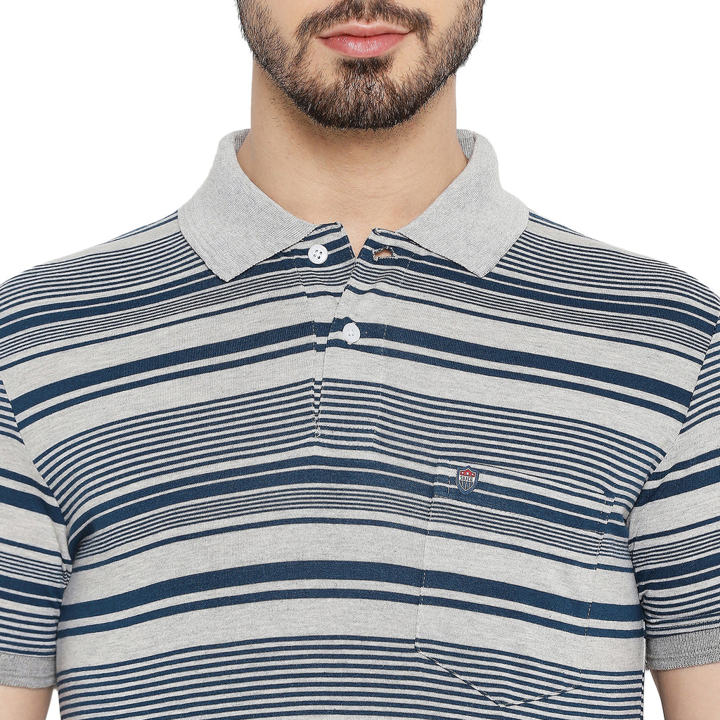 Duke Stardust Men Half Sleeve Cotton T-shirt (MTLF354)