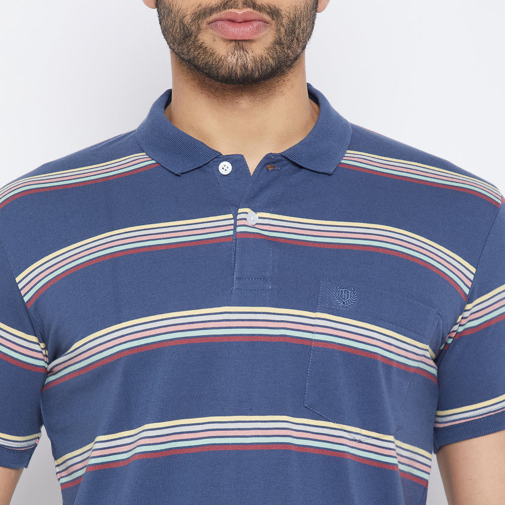 Duke Stardust Men Half Sleeve Cotton T-shirt (LF5805)