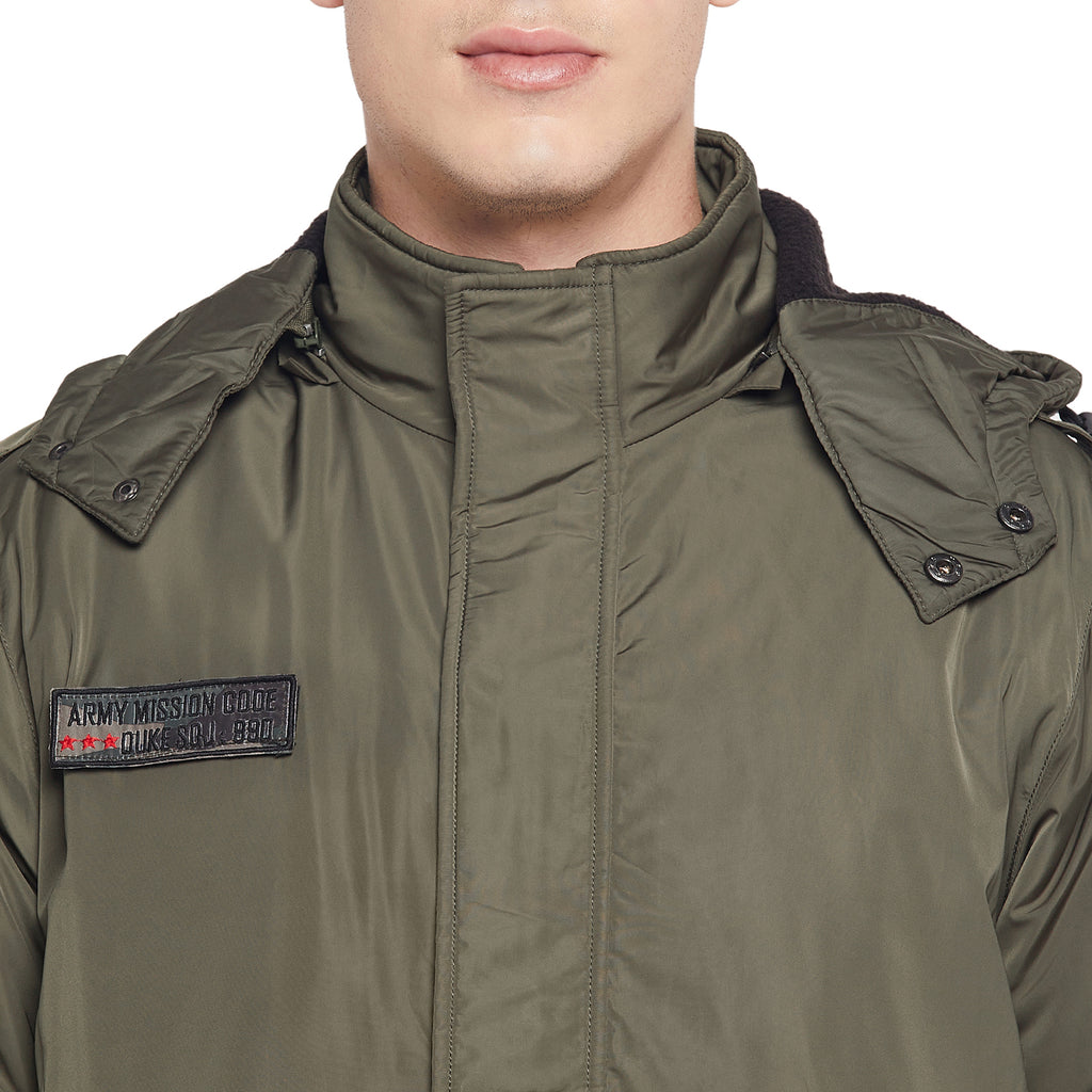 Duke Stardust Men Full Sleeve Hooded Jacket (SDZ870)