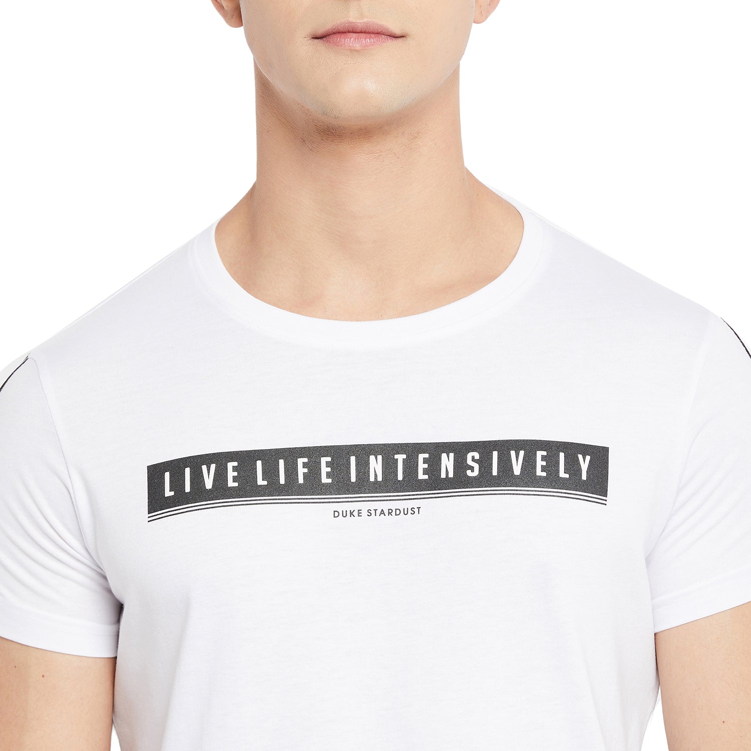 Duke Stardust Men Half Sleeve Cotton T-shirt (LF5346)