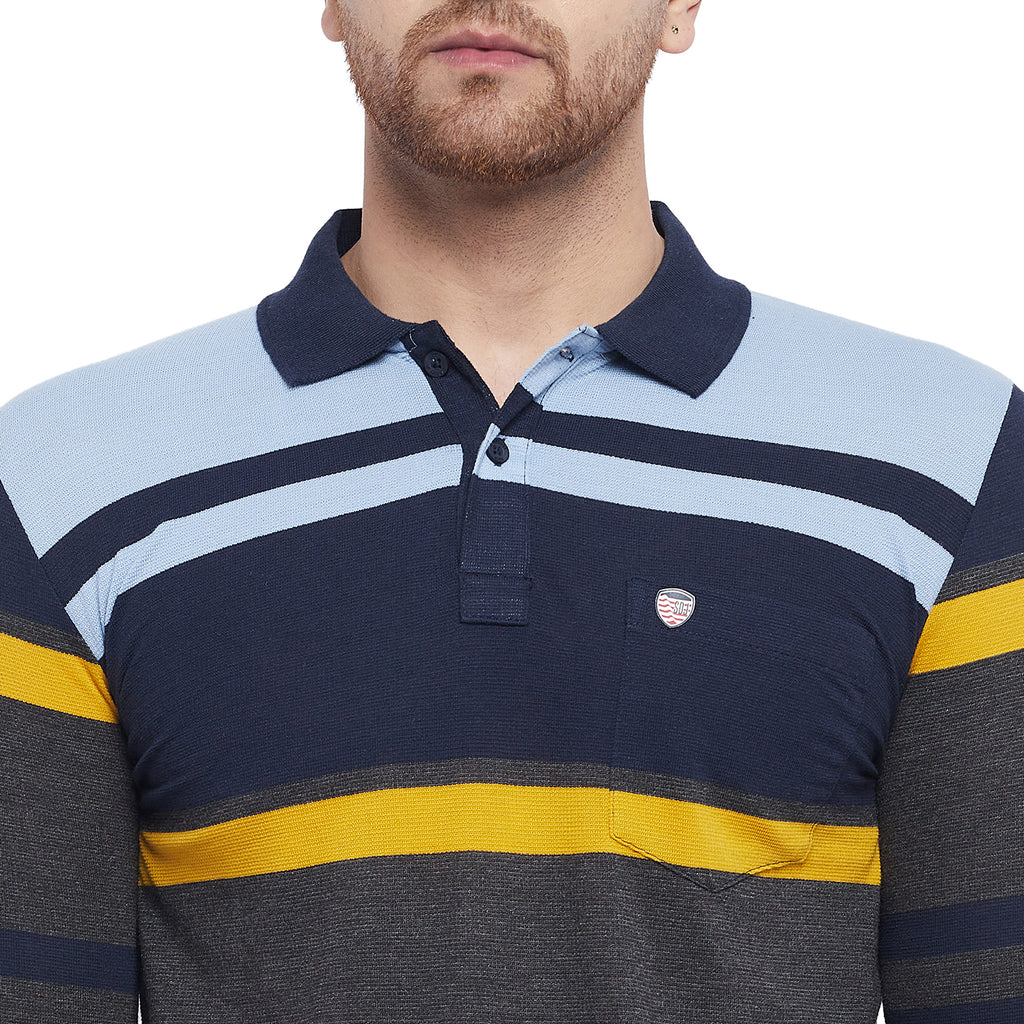 Duke Stardust Men Full Sleeve Cotton T-Shirt (LF3905)