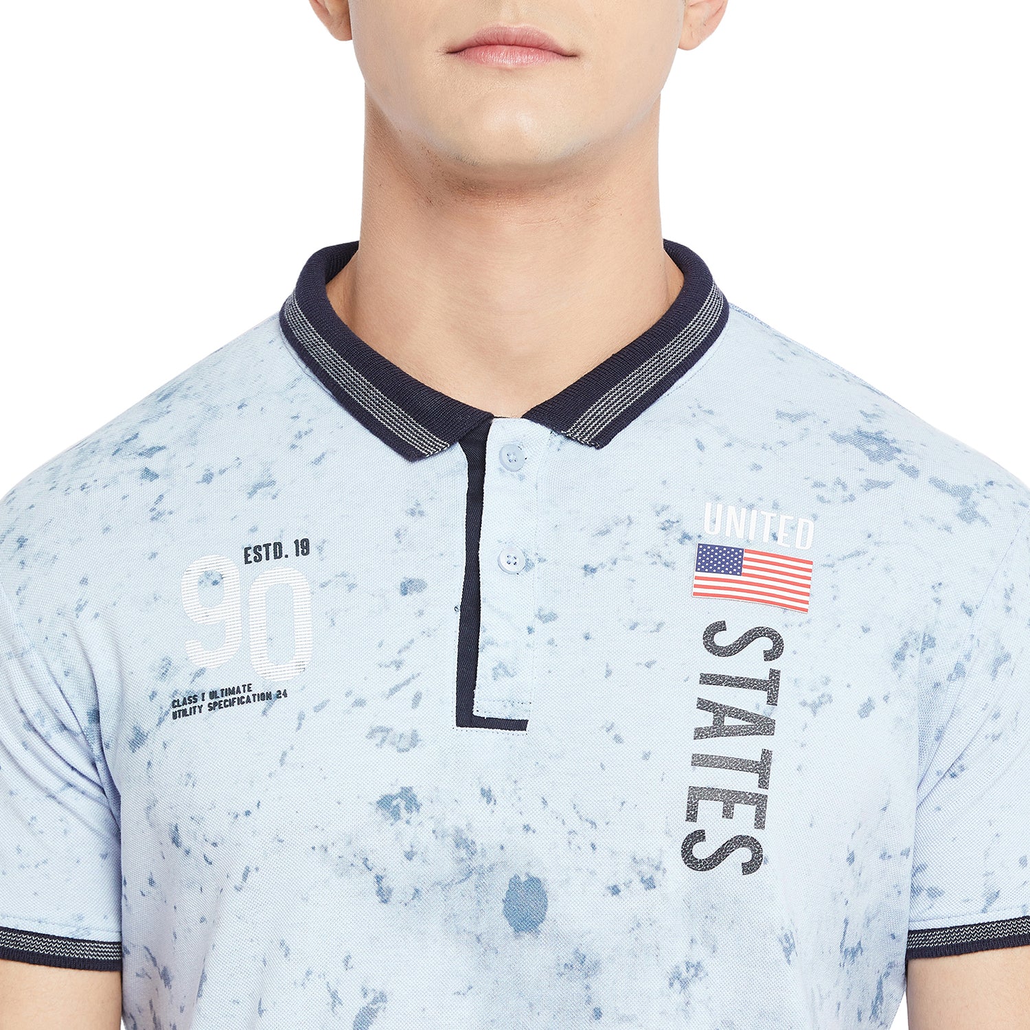 Duke Stardust Men Half Sleeve Cotton T-shirt (LF5461)