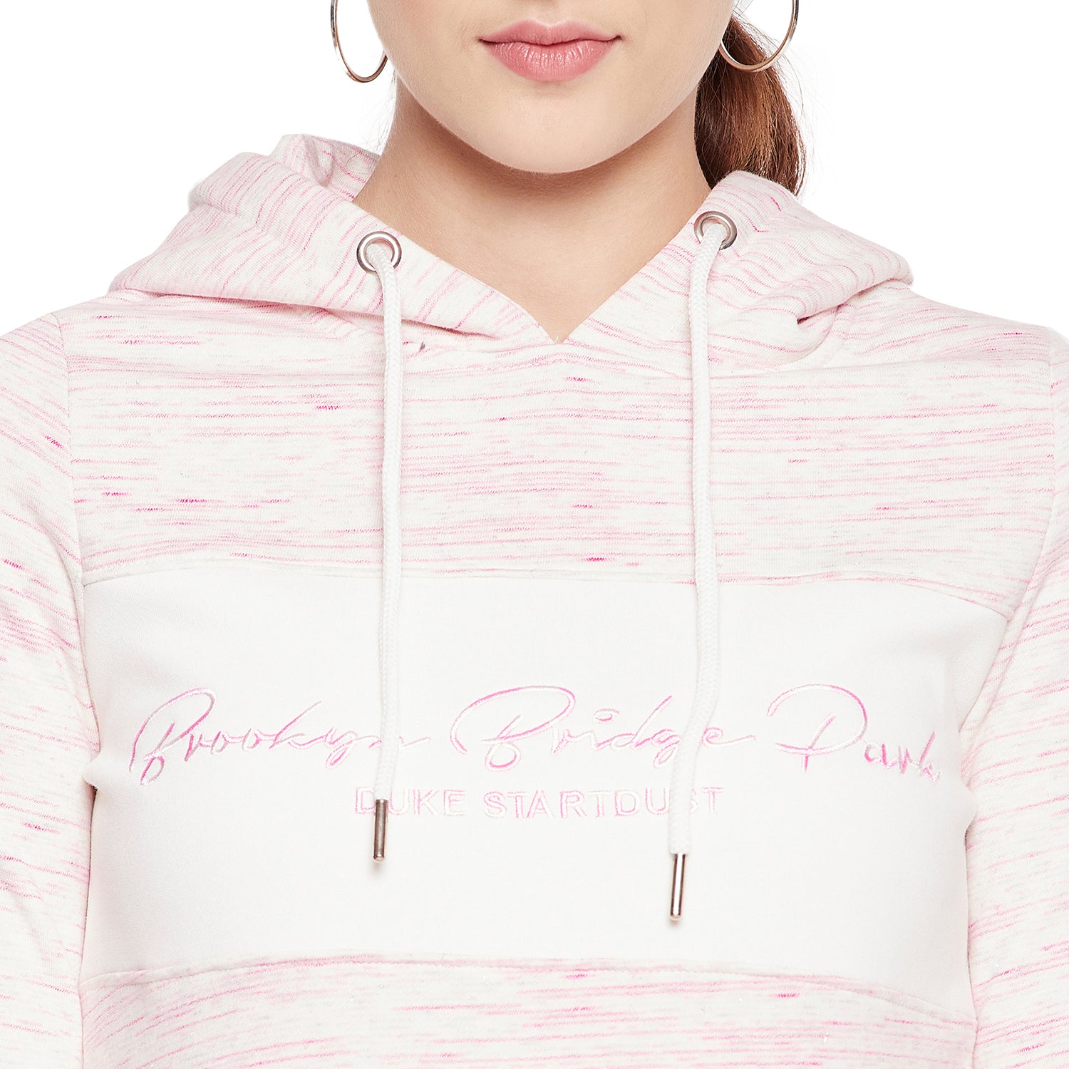 Duke Urban Women Full Sleeve Hooded Sweatshirt (LFX782)