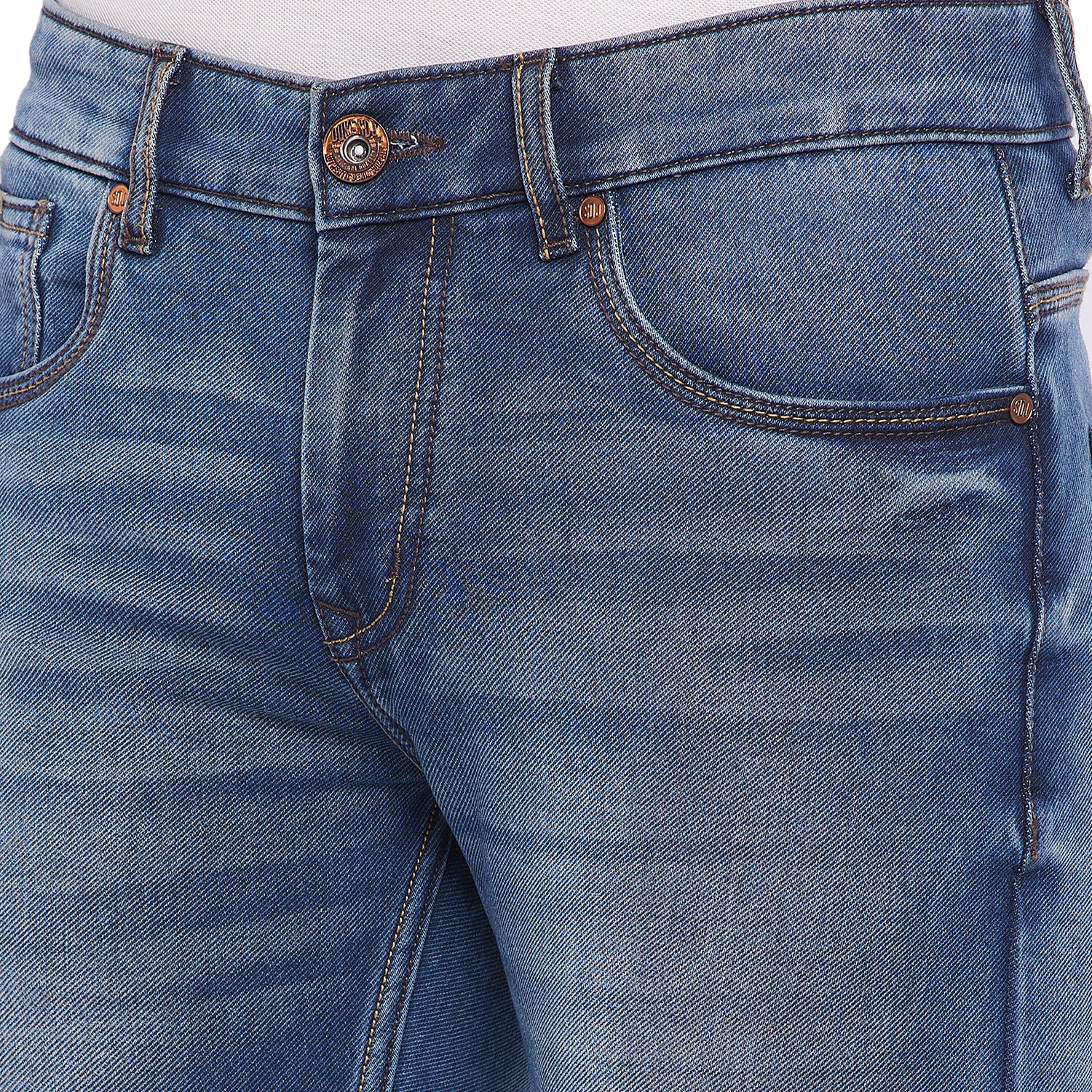 Duke Stardust Men Stretchable Slim Fit Jeans (SDD5101)