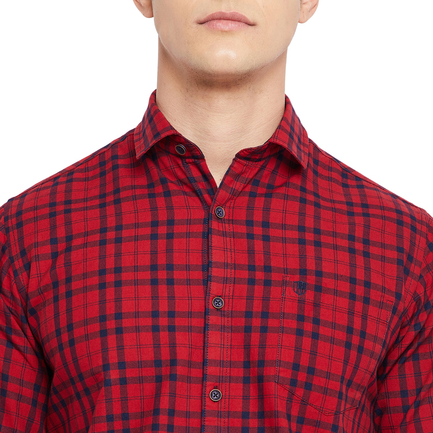 Duke Stardust Men Full Sleeve  Cotton Shirt (SDO5CKIA)