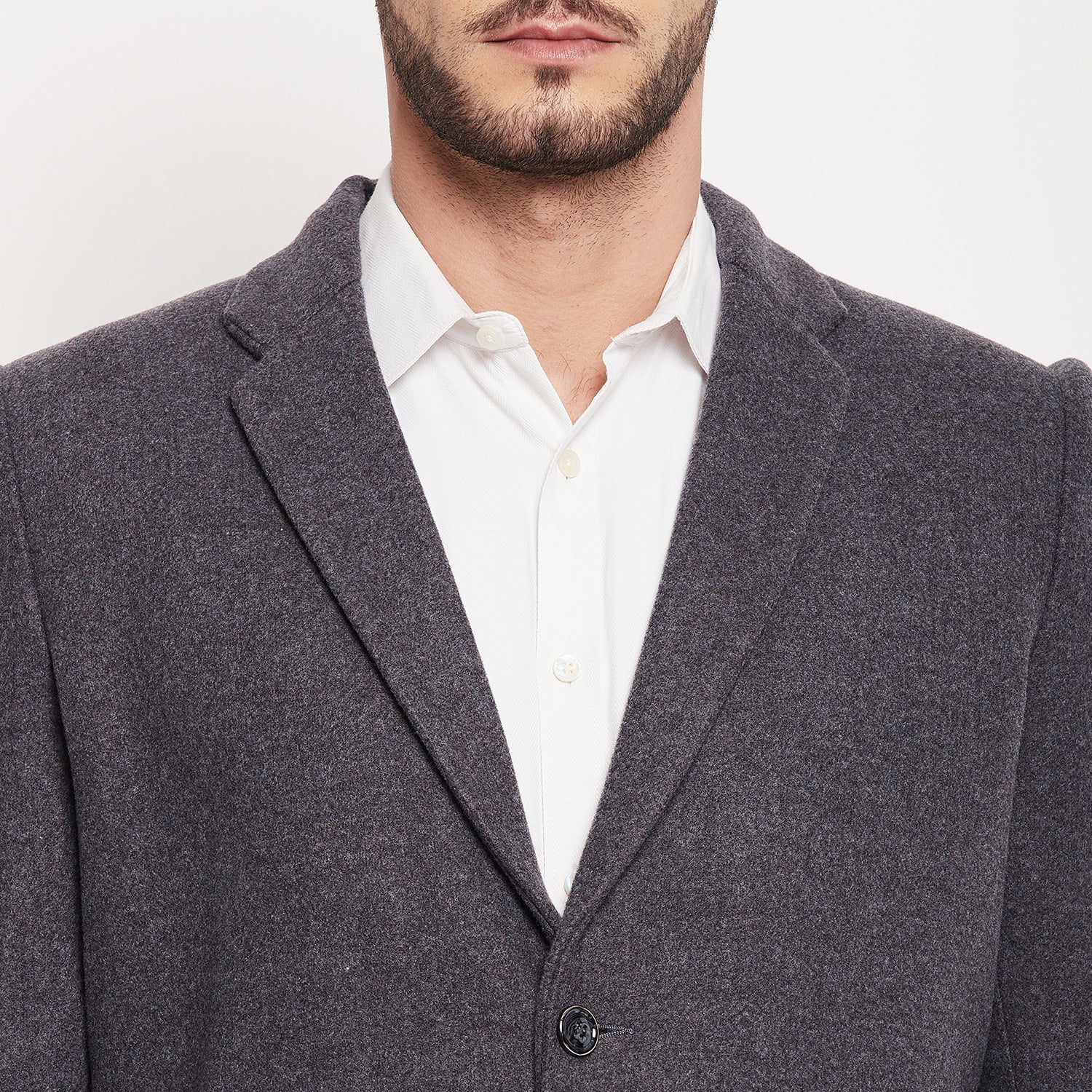 Duke Urban Men Full Sleeve Long Coat (SDZ939)