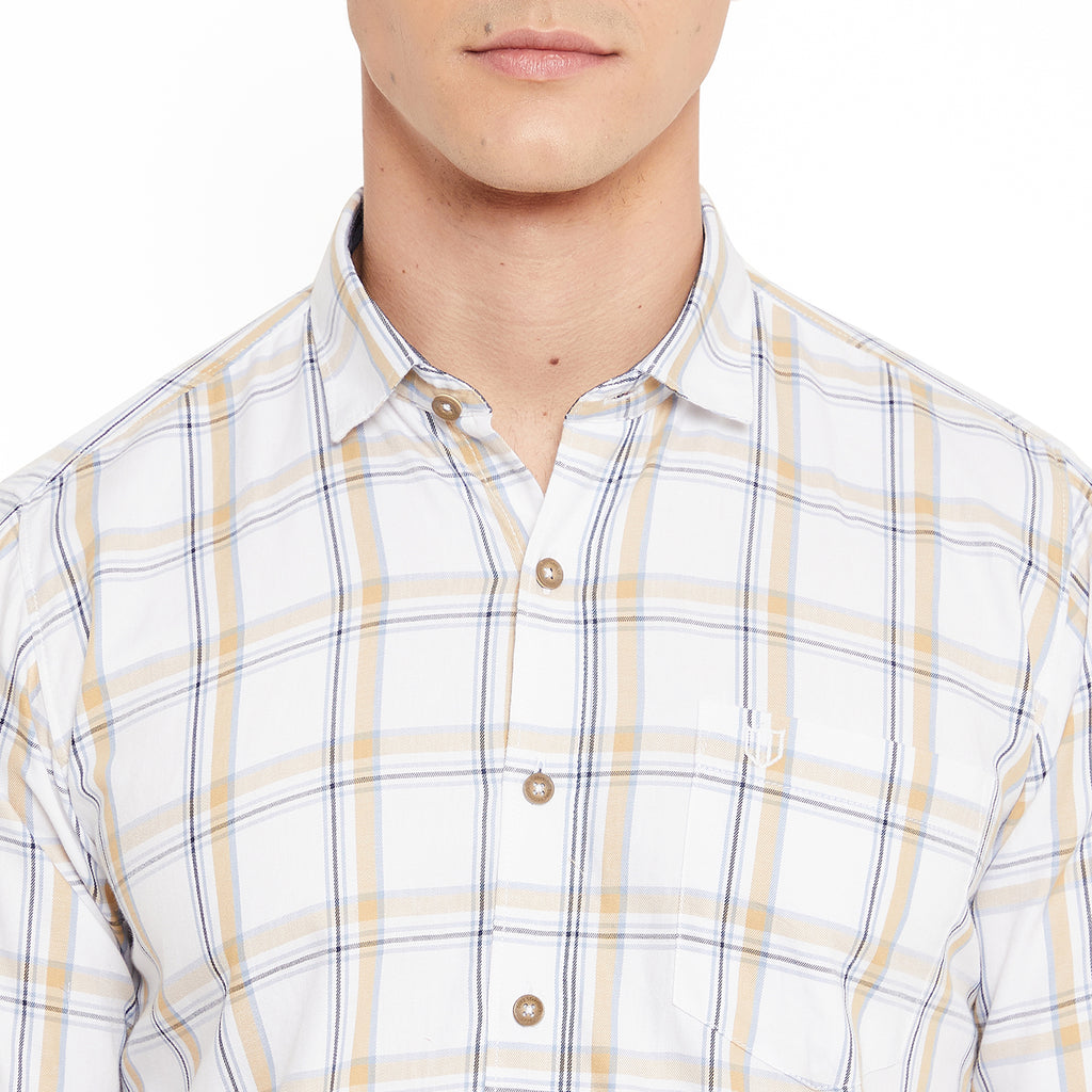 Duke Stardust Men Full Sleeve Cotton Shirt (SDO8CKTQ)