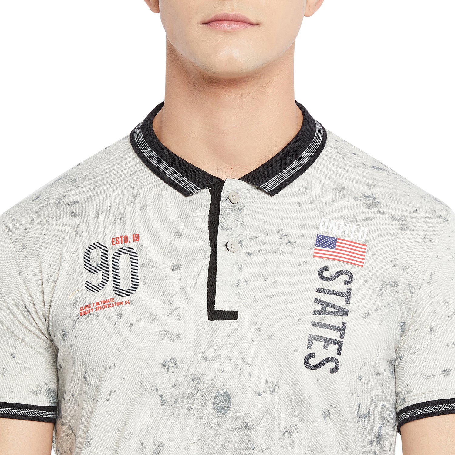Duke Stardust Men Half Sleeve Cotton T-shirt (LF5461)