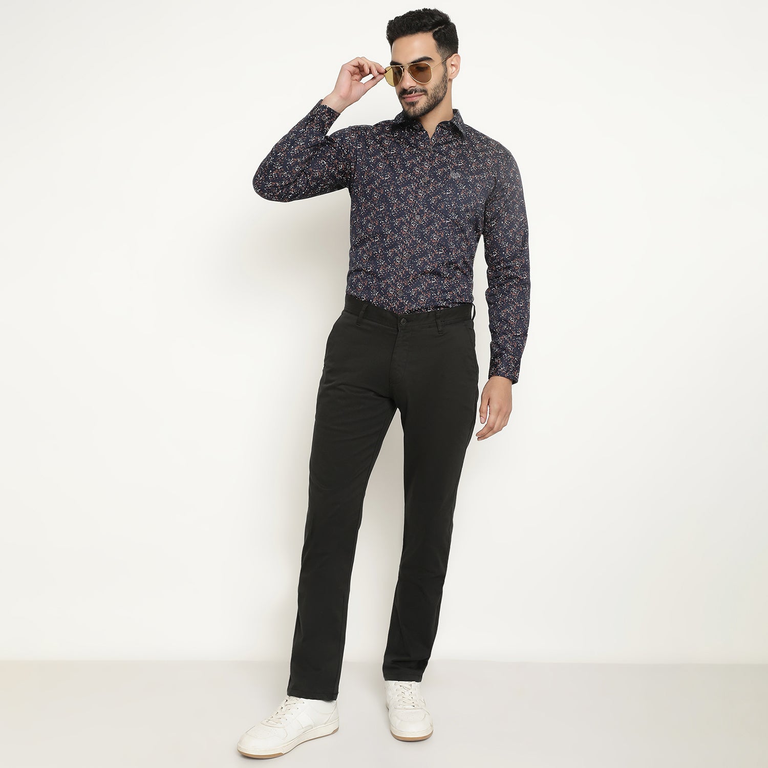 Duke Urban Men Full Sleeve Cotton Shirt (SDO6PRTG)