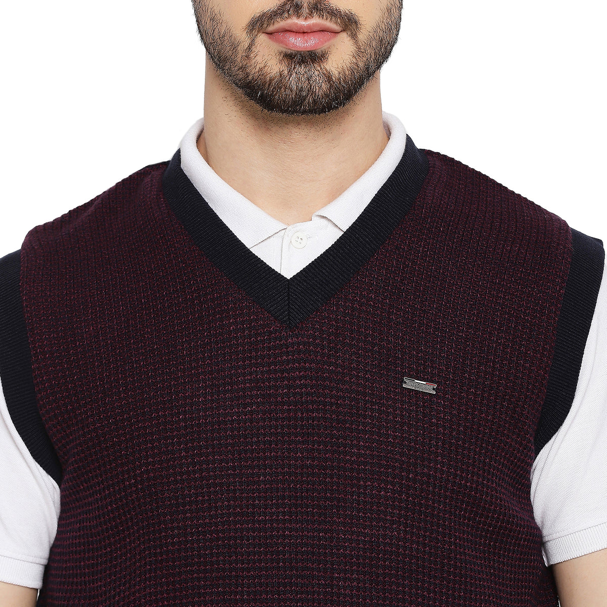Duke Urban Men Sleeveless Reversible Sweater (SDS2037)
