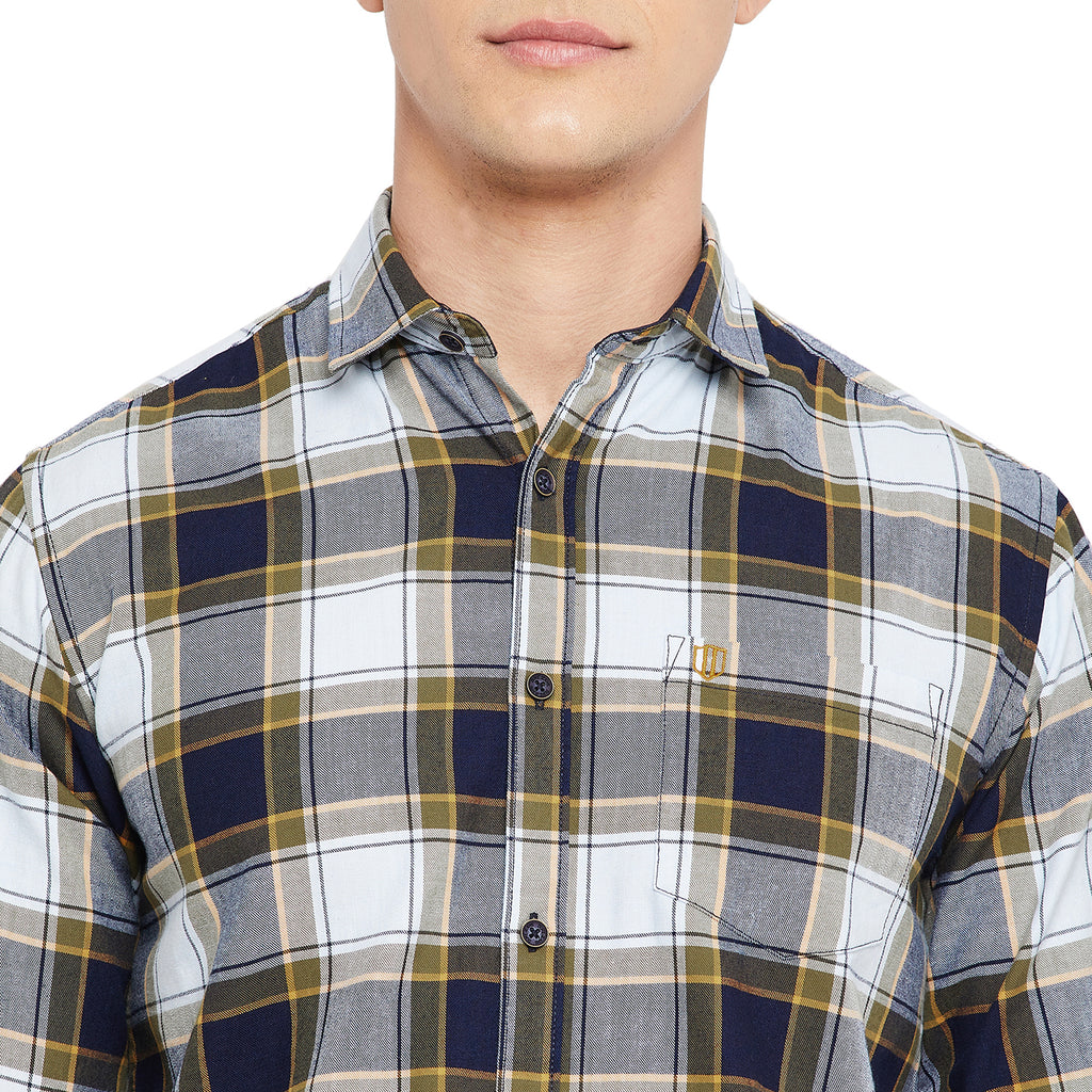 Duke Urban Men Full Sleeve  Cotton Shirt (SDO5CKI)