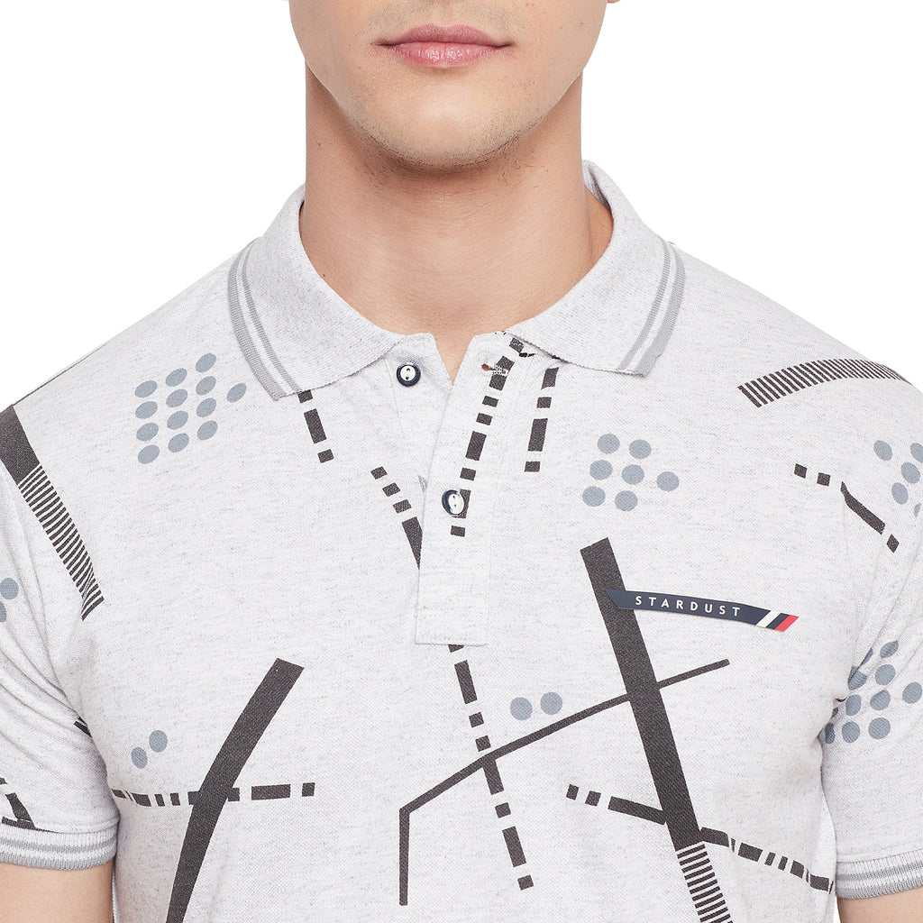 Duke Stardust Men Half Sleeve Cotton T-shirt (LF5351)