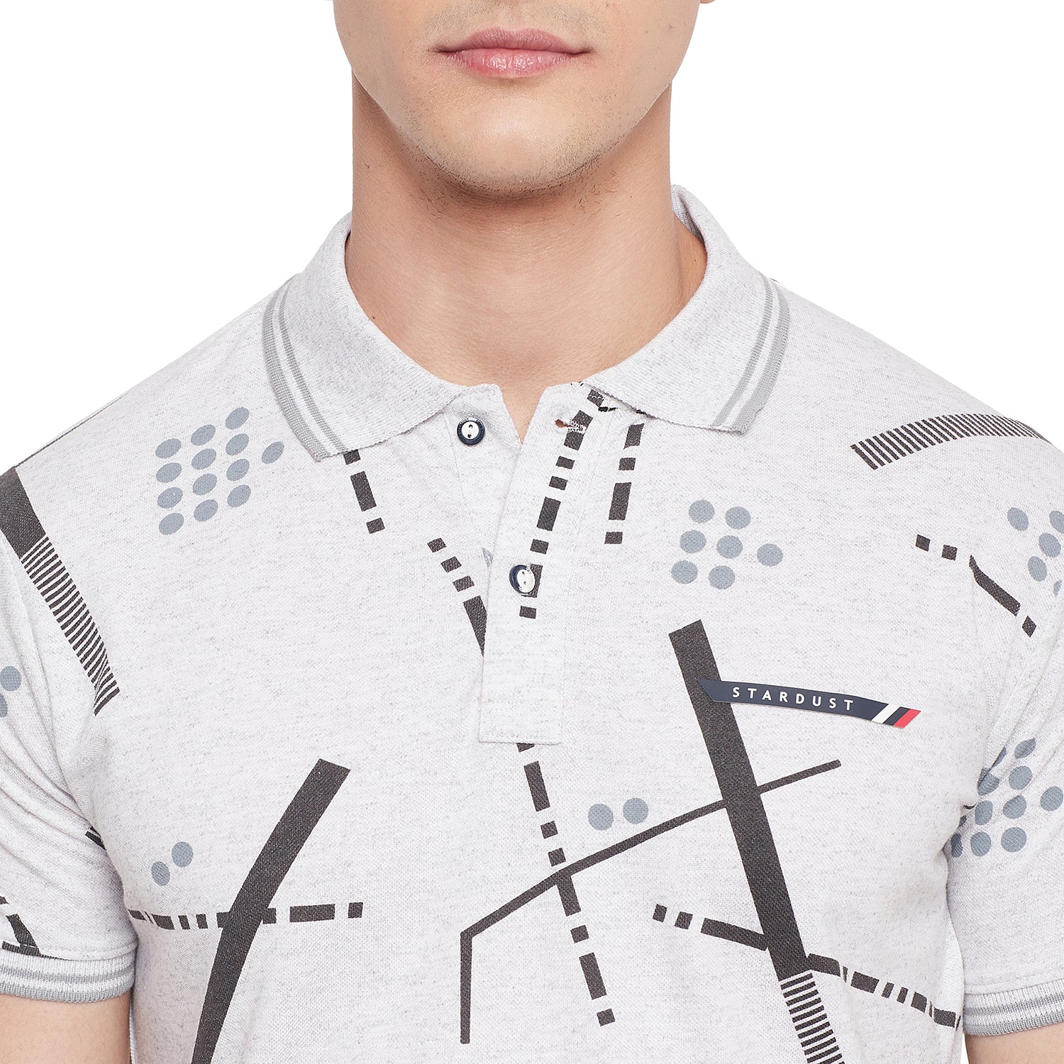 Duke Stardust Men Half Sleeve Cotton T-shirt (LF5351)