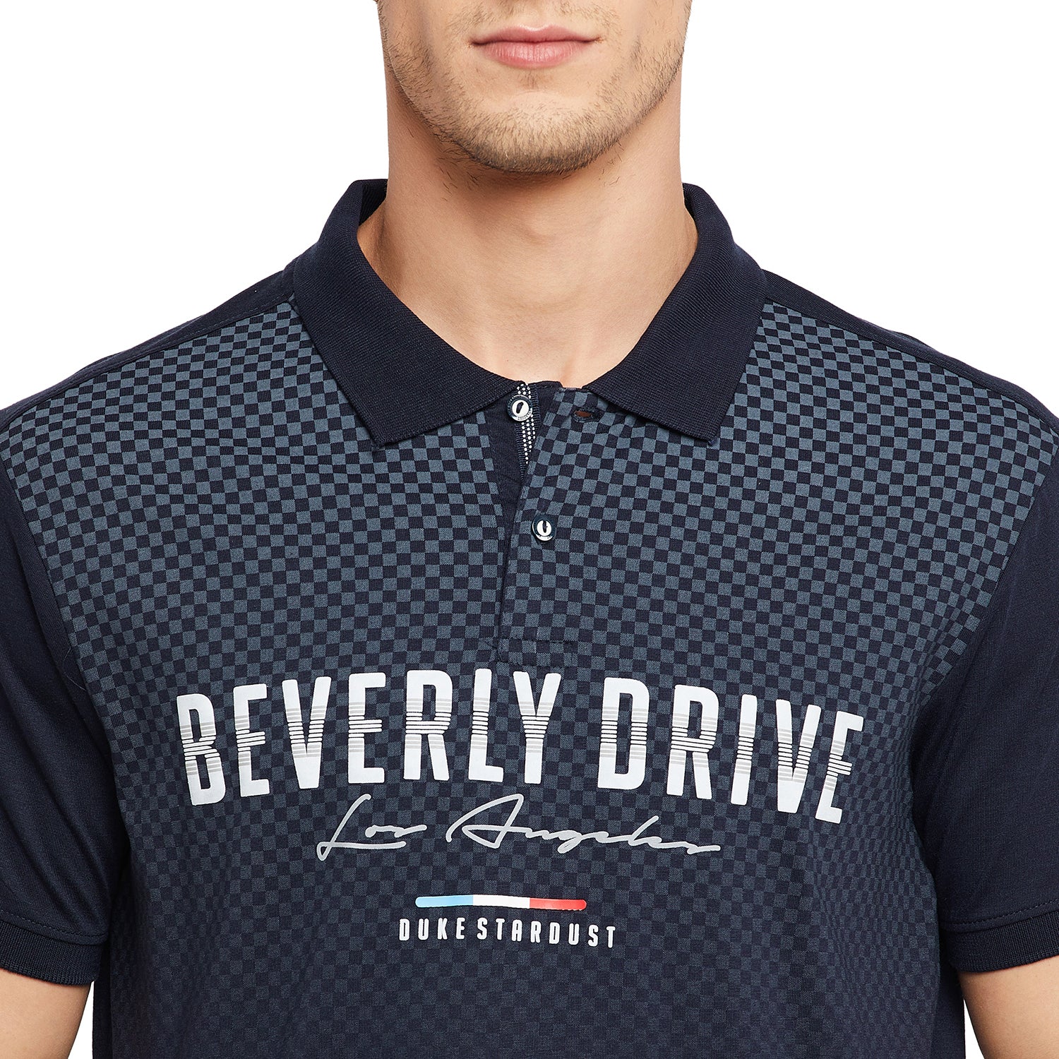 Duke Stardust Men Half Sleeve Cotton T-shirt (LF5201)