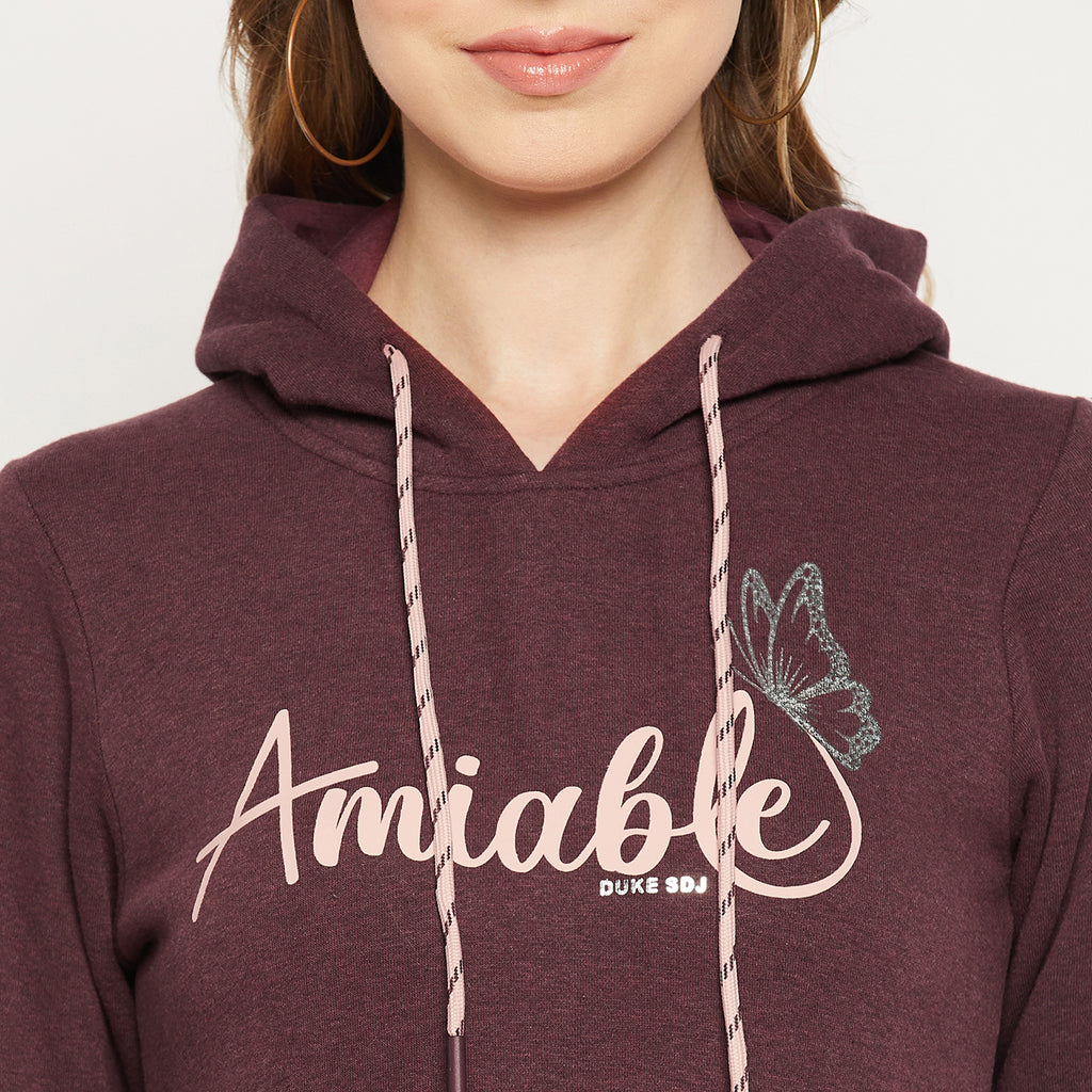 Duke Urban Women Hooded Neck Sweatshirt (LFX871)