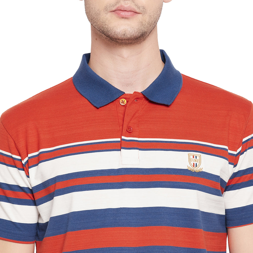 Duke Stardust Men Half Sleeve Cotton T-shirt (LF5375)