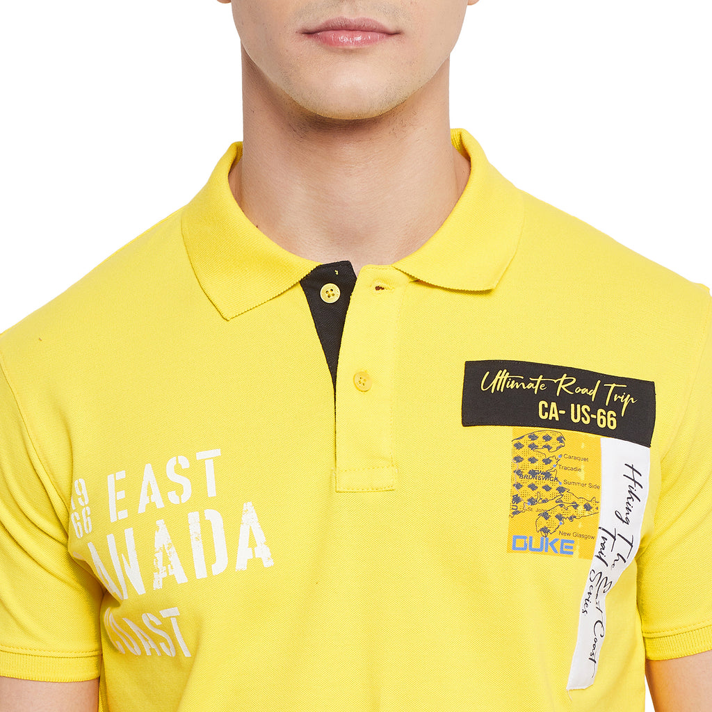 Duke Stardust Men Half Sleeve Cotton T-shirt (LF5256)