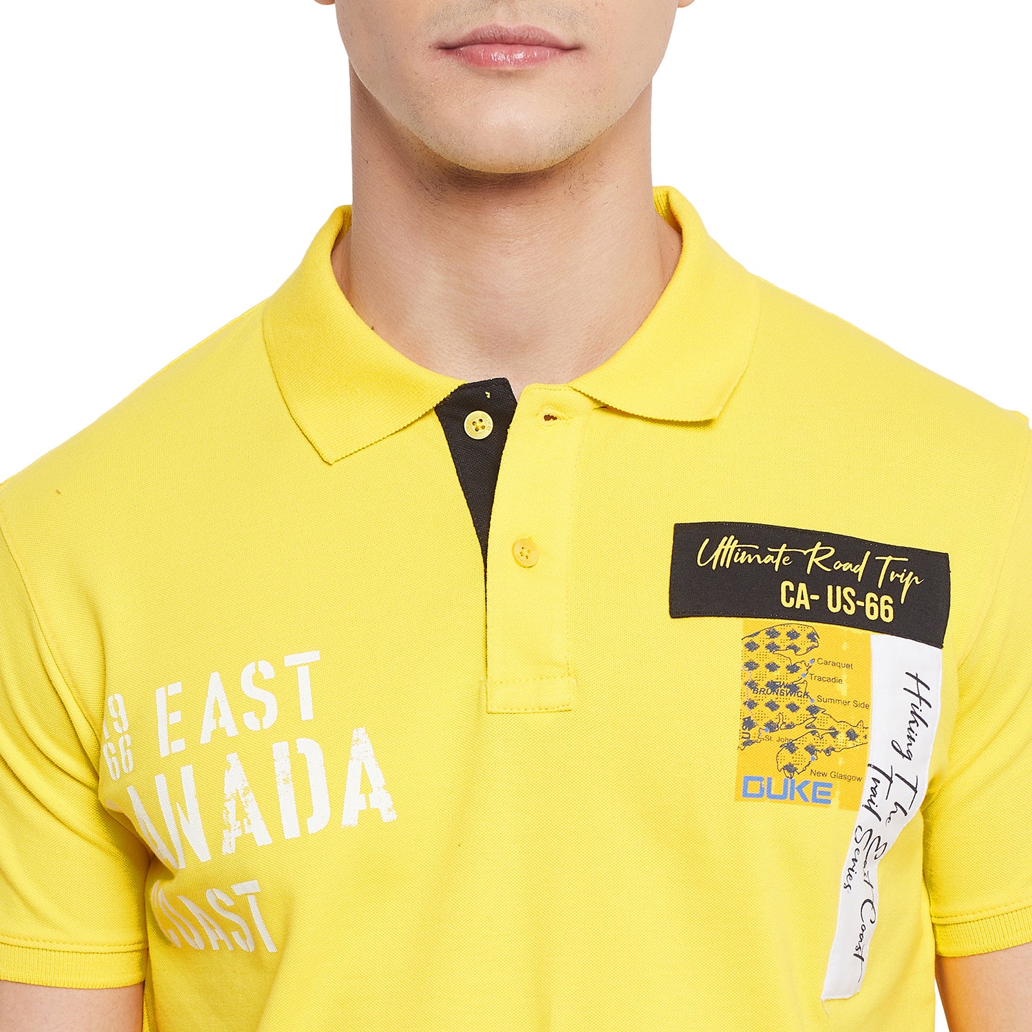Duke Stardust Men Half Sleeve Cotton T-shirt (LF5256)