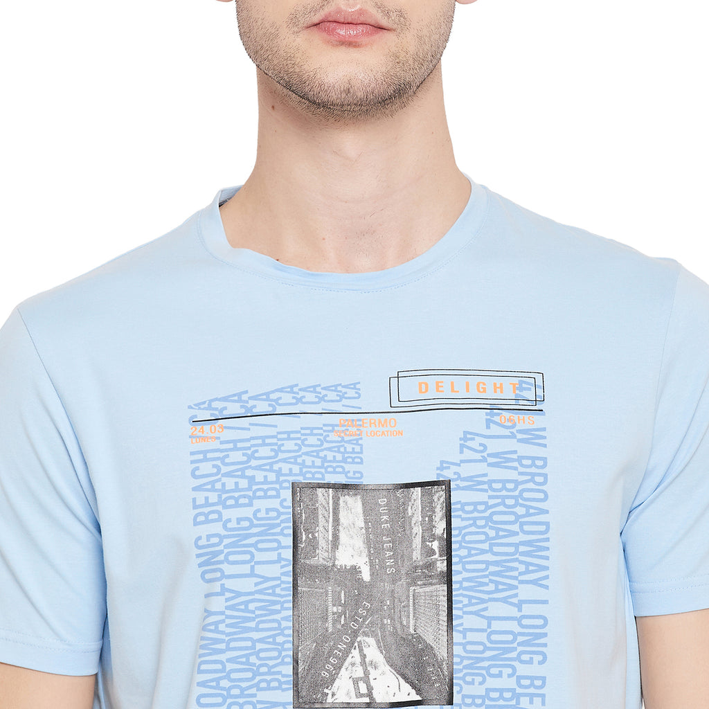 Duke Stardust Men Half Sleeve Cotton T-shirt (LF5285)