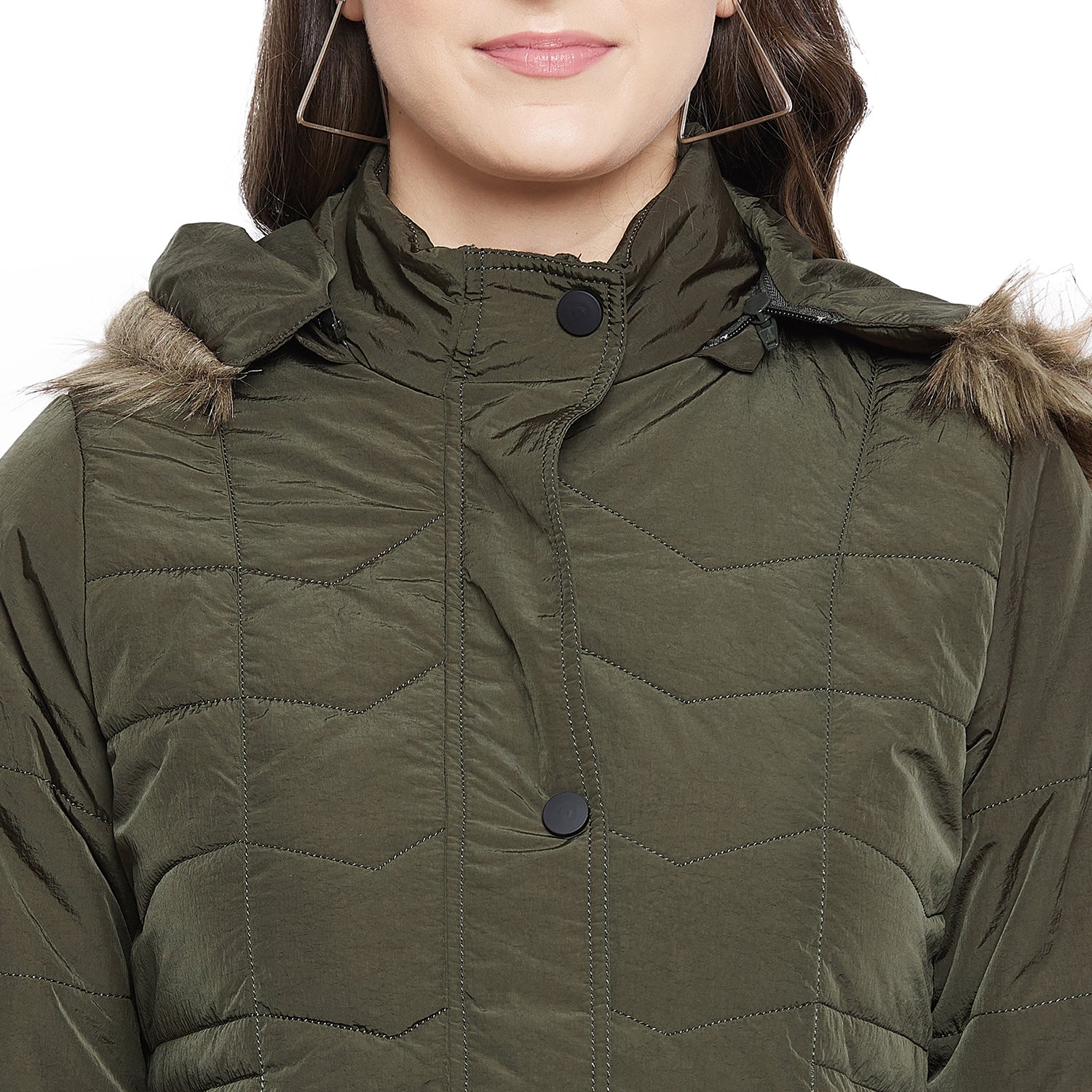 Duke Stardust Women Full Sleeve Padded Jacket (SDZ6691)