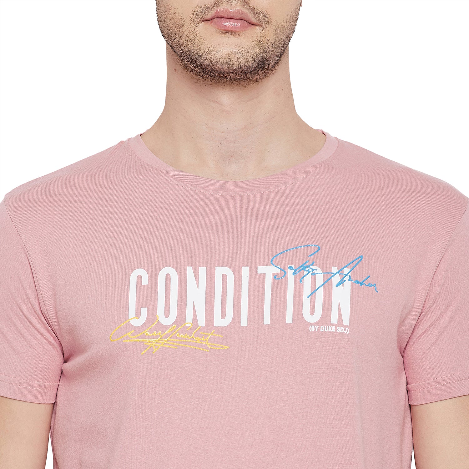 Duke Urban Men Half Sleeve Cotton T-shirt (LF5035)