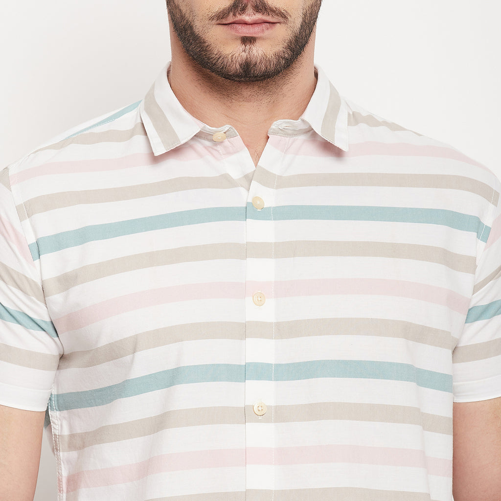 Duke Stardust Men Half Sleeve Cotton Shirt (SDO6963R)
