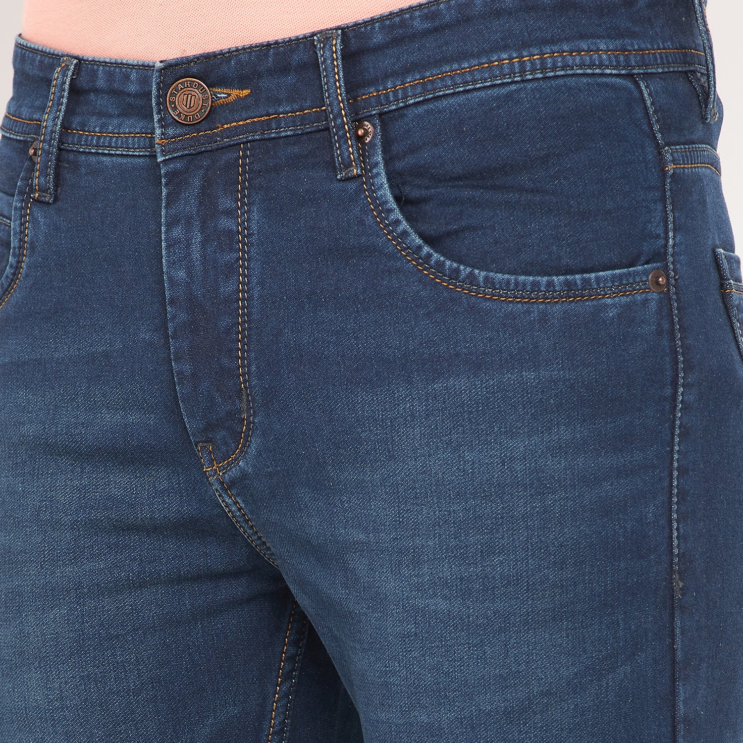 Duke Urban Men Slim Fit Stretchable Jeans (SDD5338)