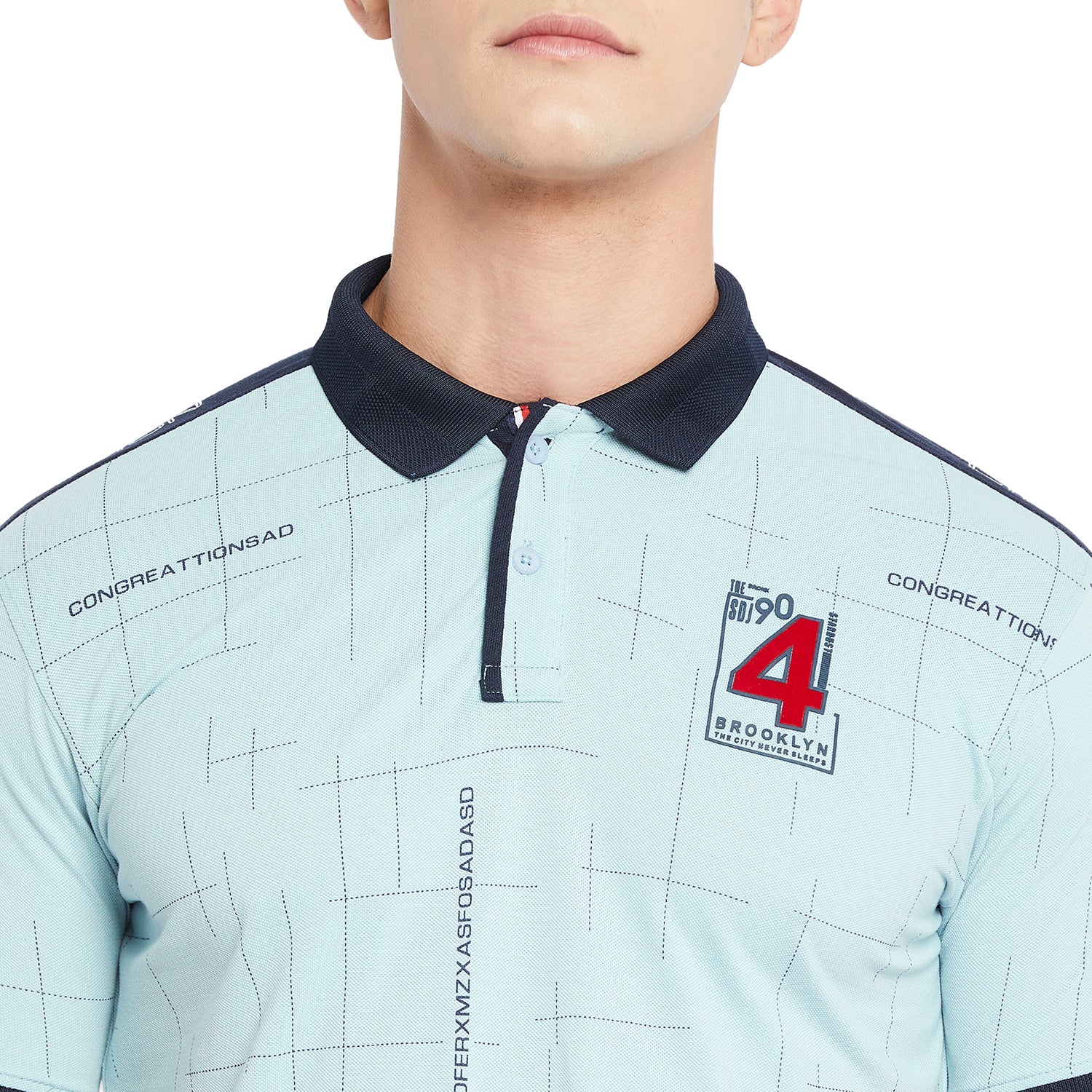 Duke Stardust Men Half Sleeve Cotton T-Shirt (LF5404)