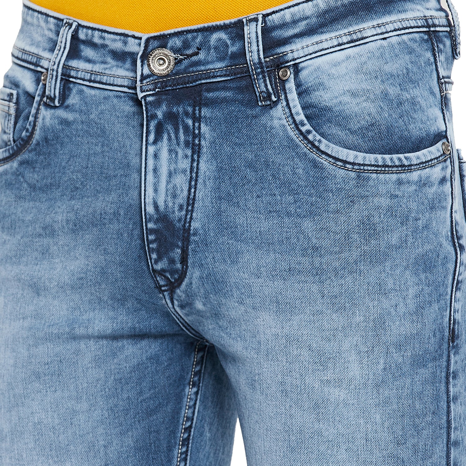 Duke Stardust Men Stretchable Slim Fit Jeans (SDD5316)
