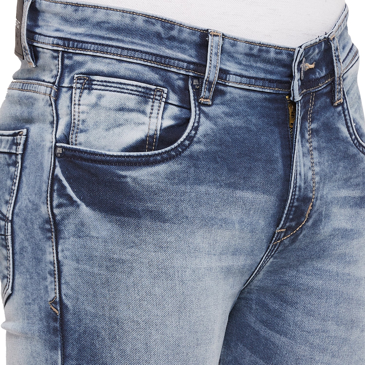 Duke Stardust Men Slim Fit Stretchable Jeans (SDD5262)