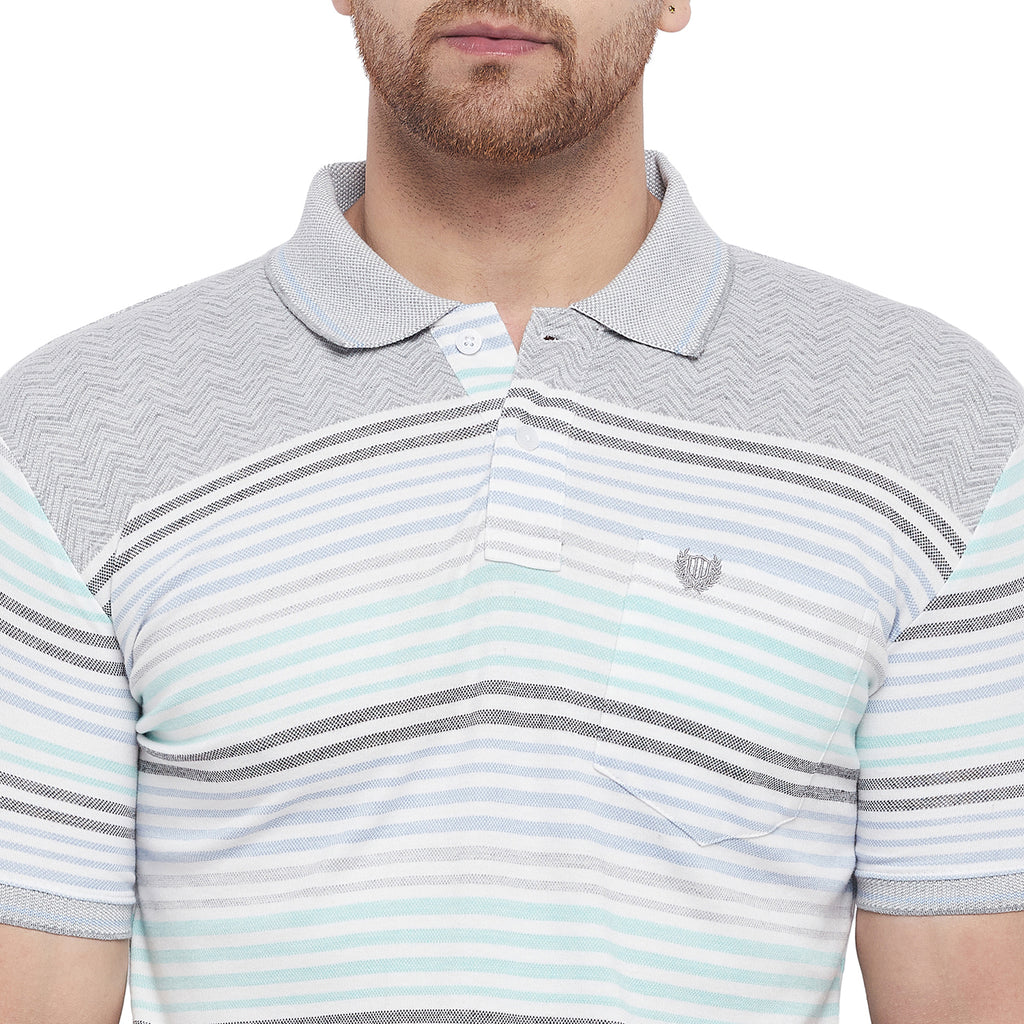Duke Stardust Men Half Sleeve Cotton T-Shirt (LF5139)