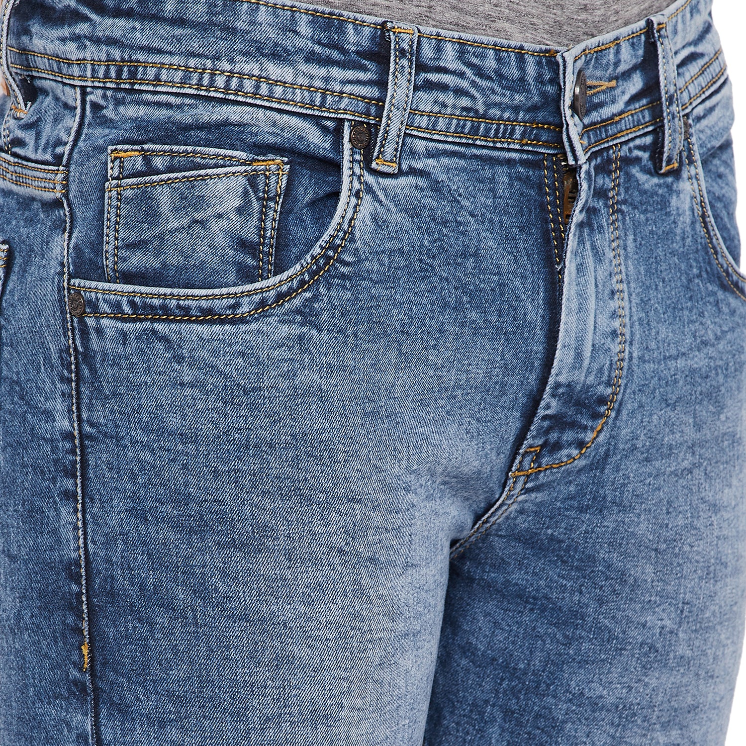 Duke Stardust Men Slim Fit Stretchable Jeans (SDD5163)