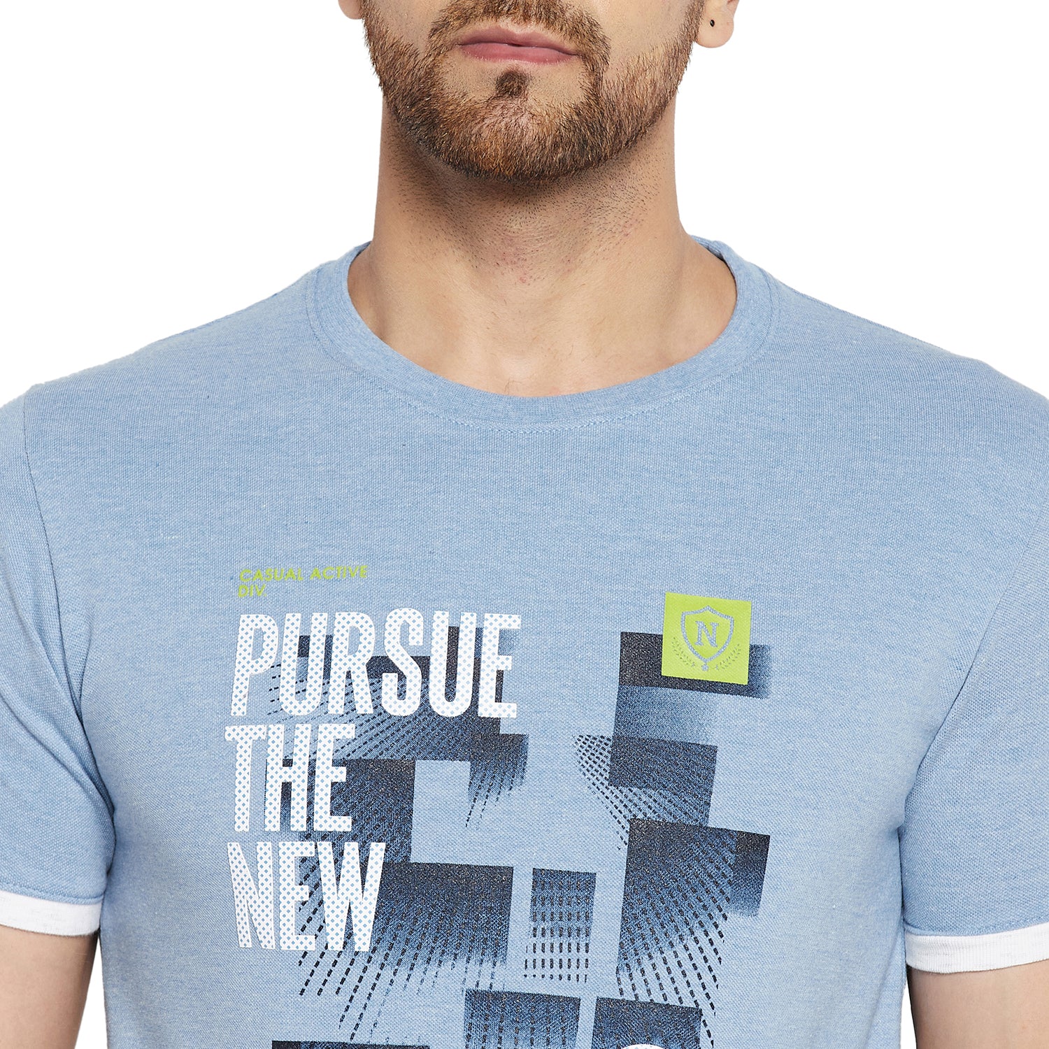 Duke Urban Men Half Sleeve Cotton T-shirt (LF5456)